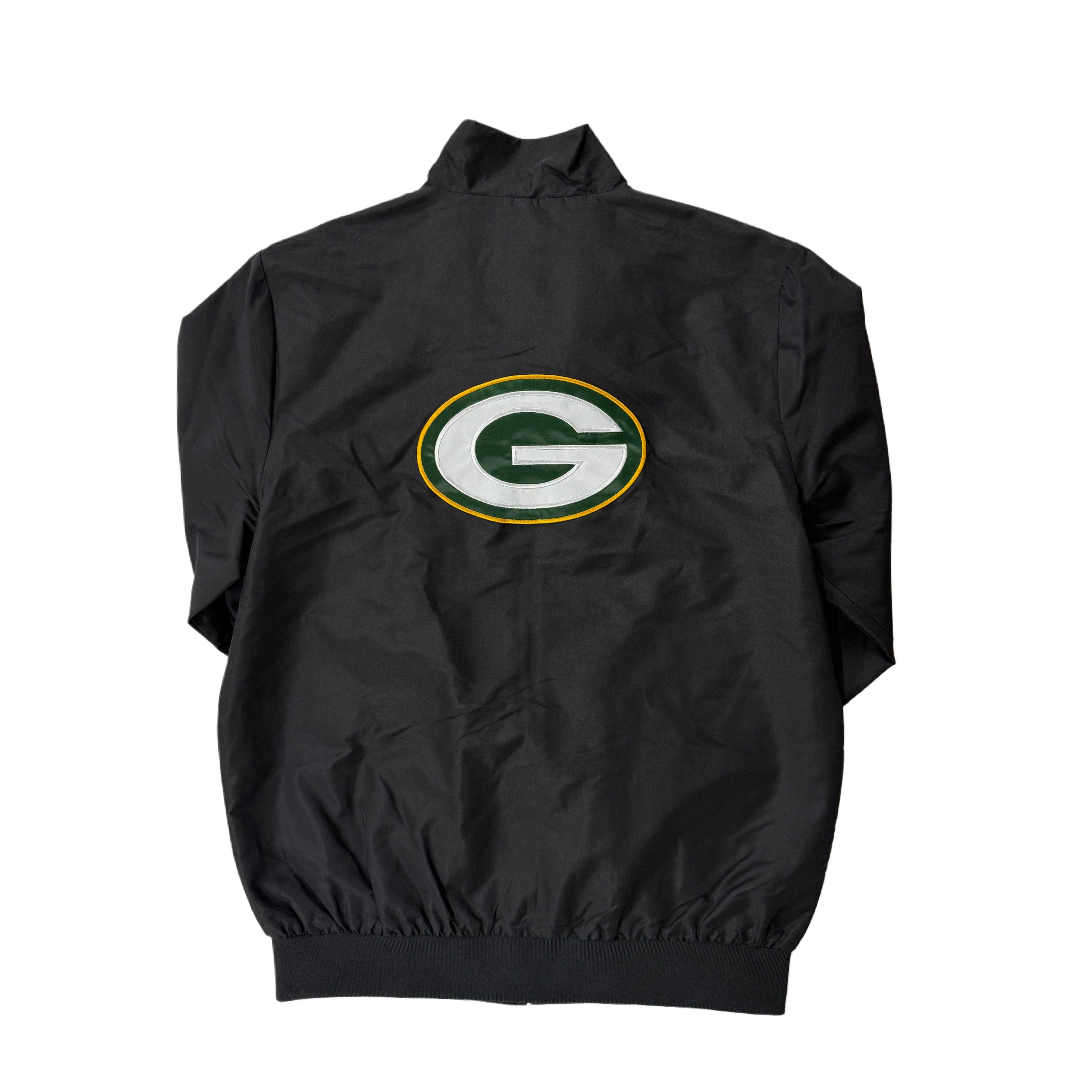 Green Bay Packers Zip Windbreaker with two Pockets