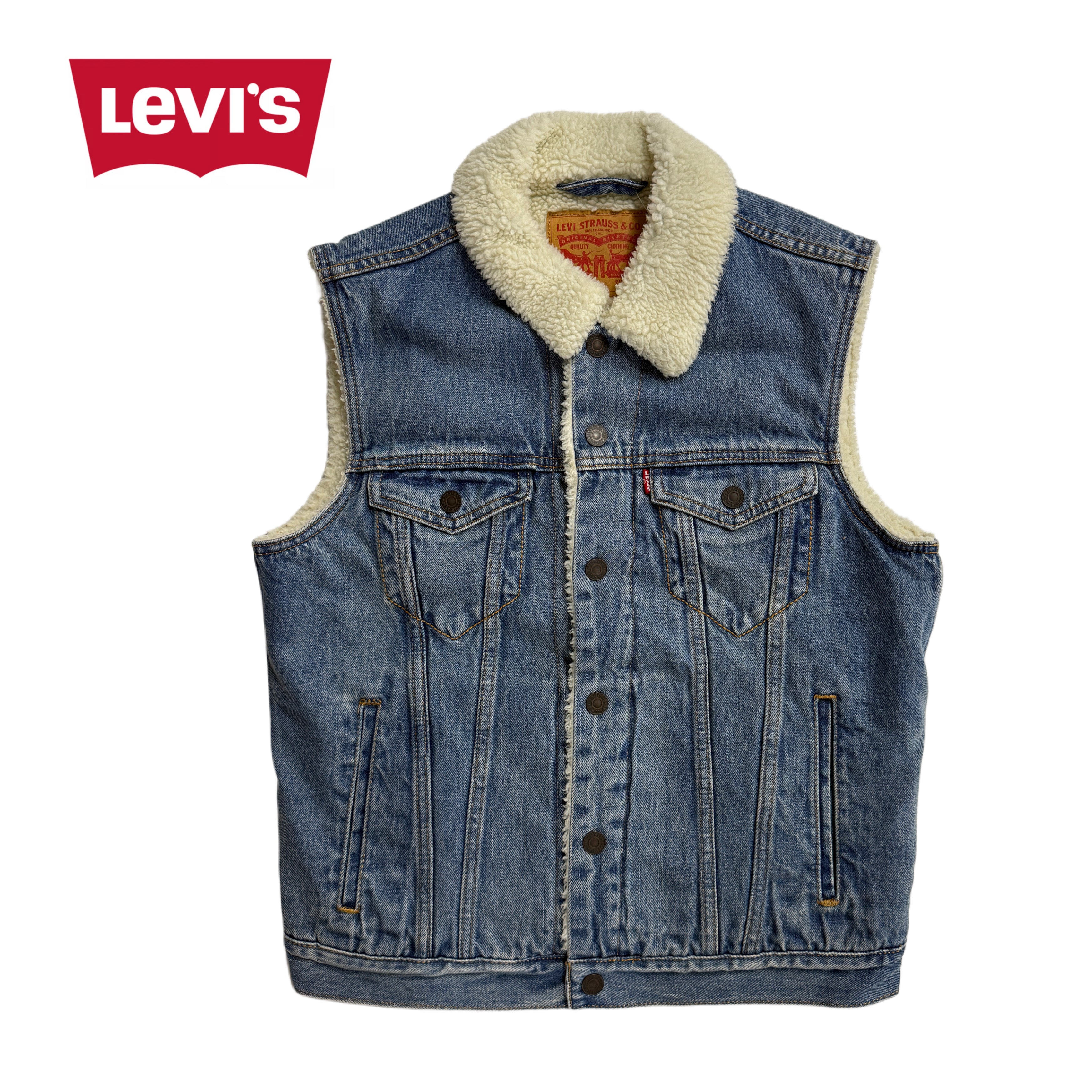 Levi's Sherpa Trucker Vest