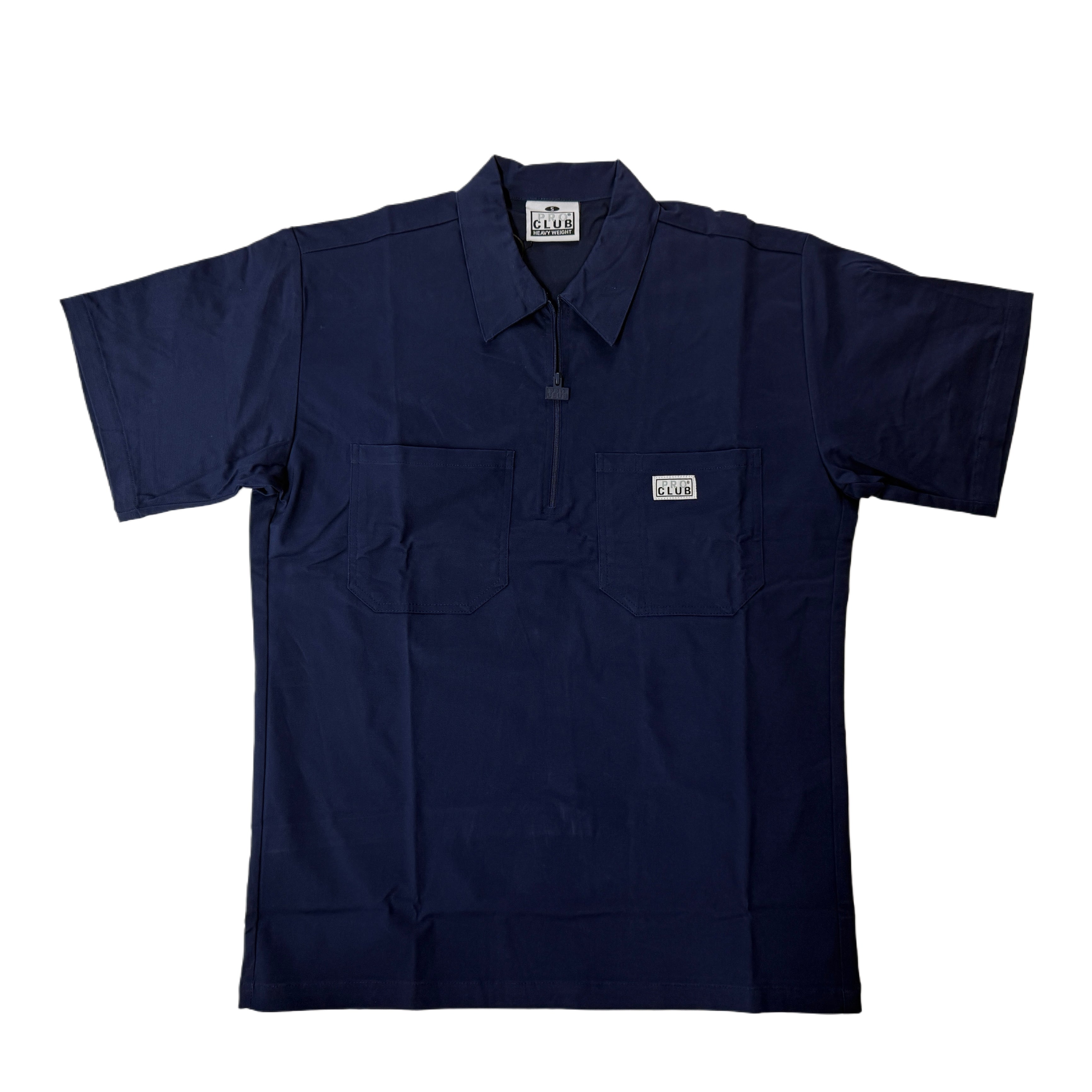 Pro Club Men's Heavyweight Half-Zip Work Shirt