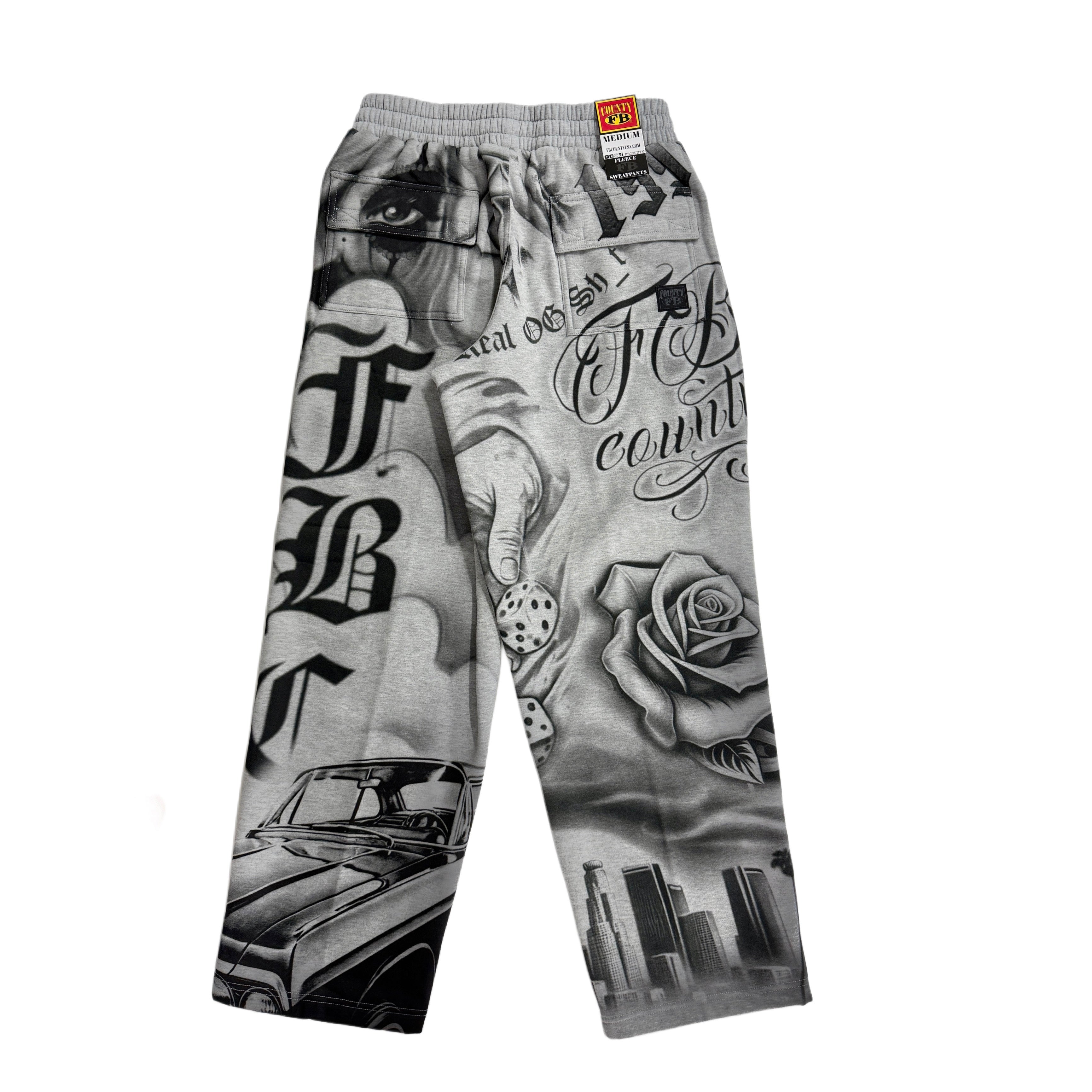 FB County Tatted Up Sweatpants