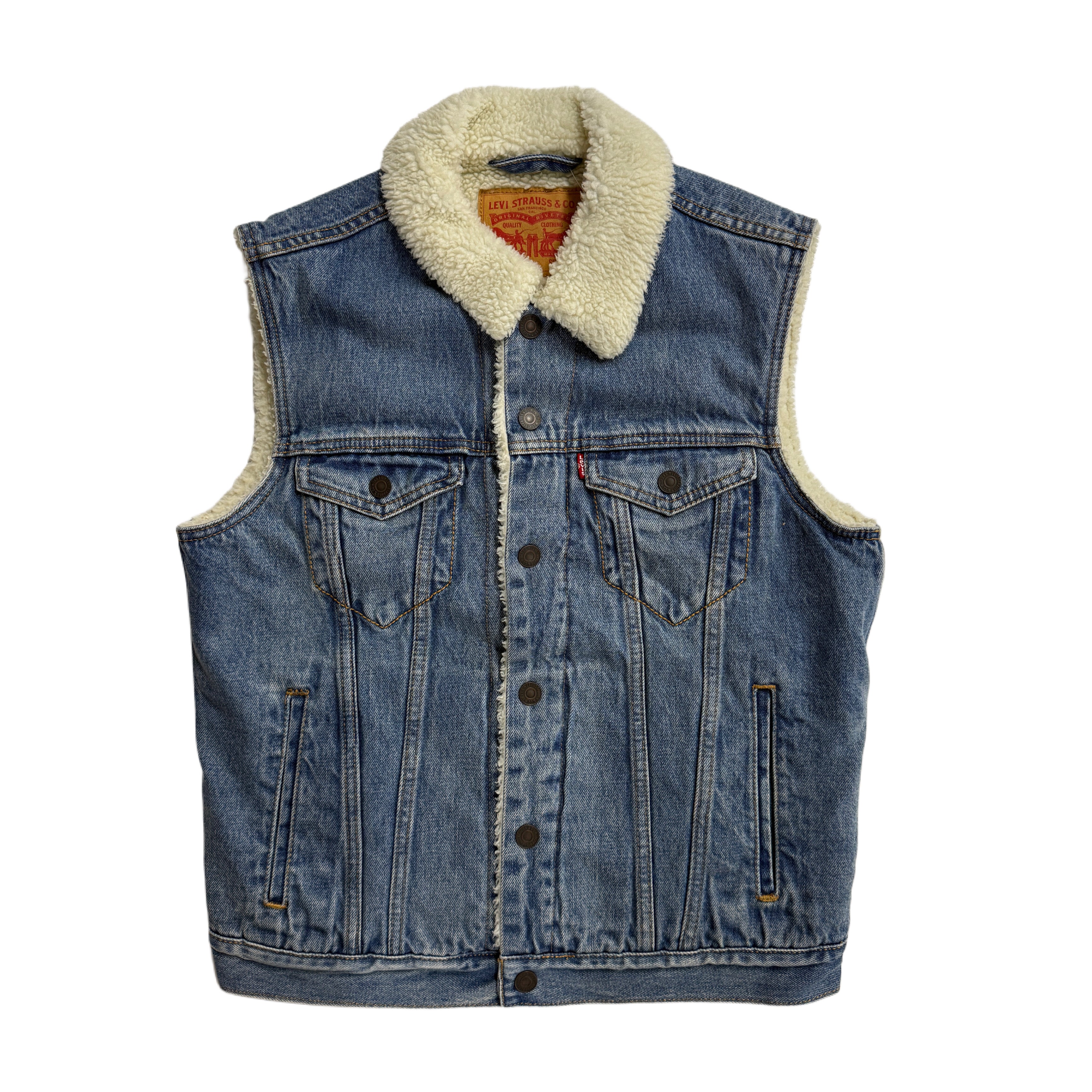 Levi's Sherpa Trucker Vest