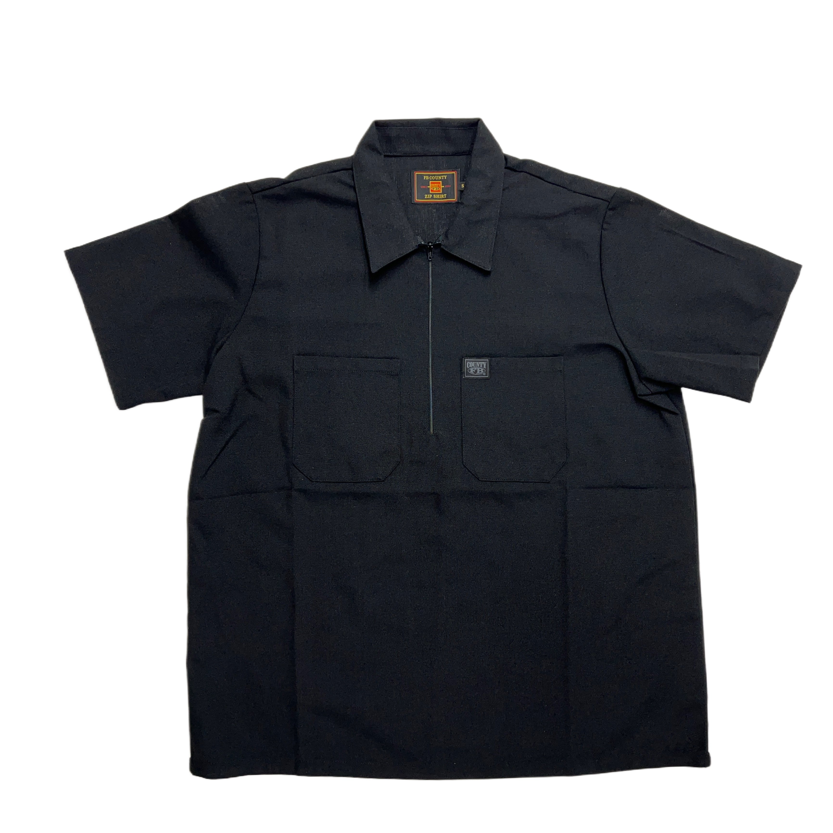 FB County Short Sleeve Zip Shirt