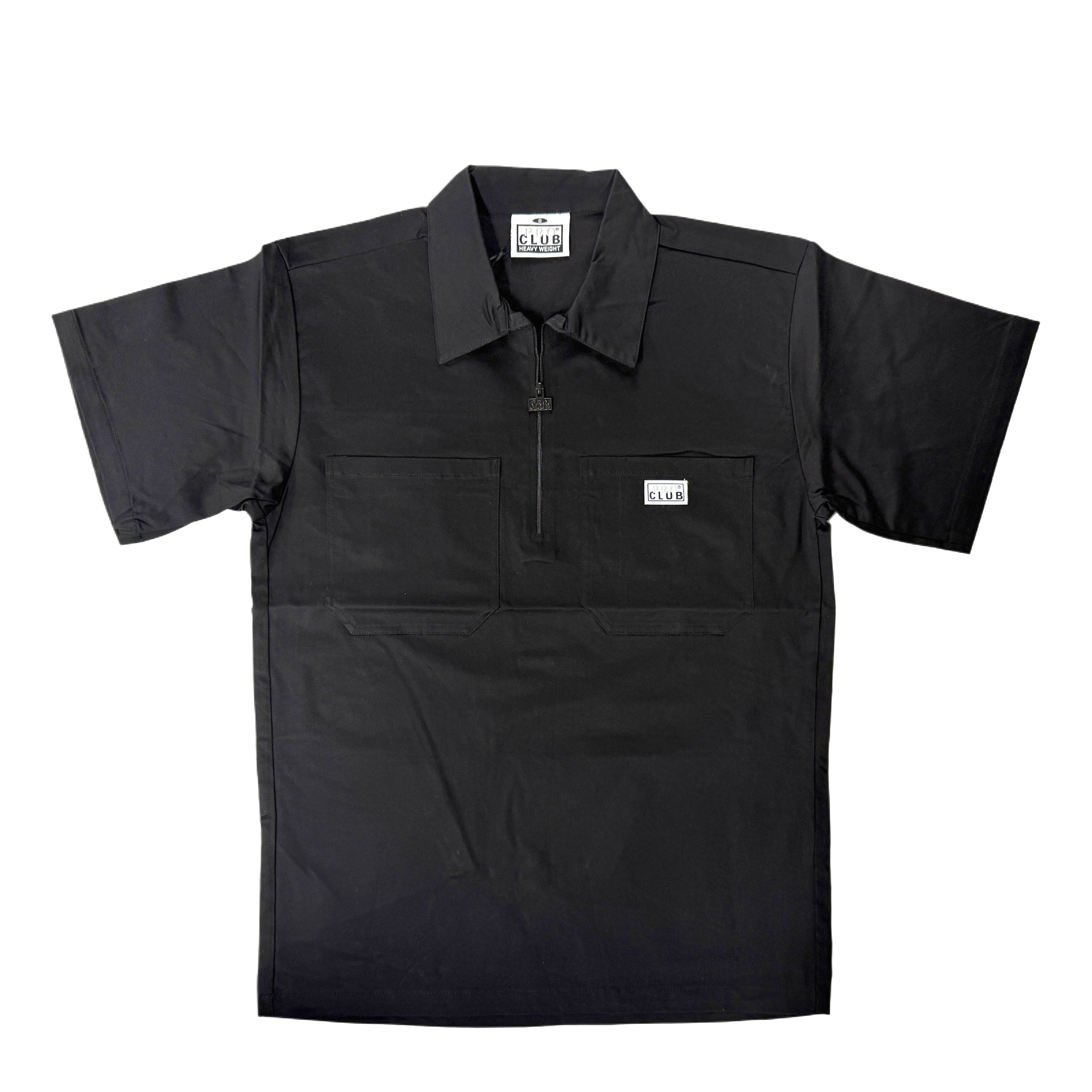 Pro Club Men's Heavyweight Half-Zip Work Shirt