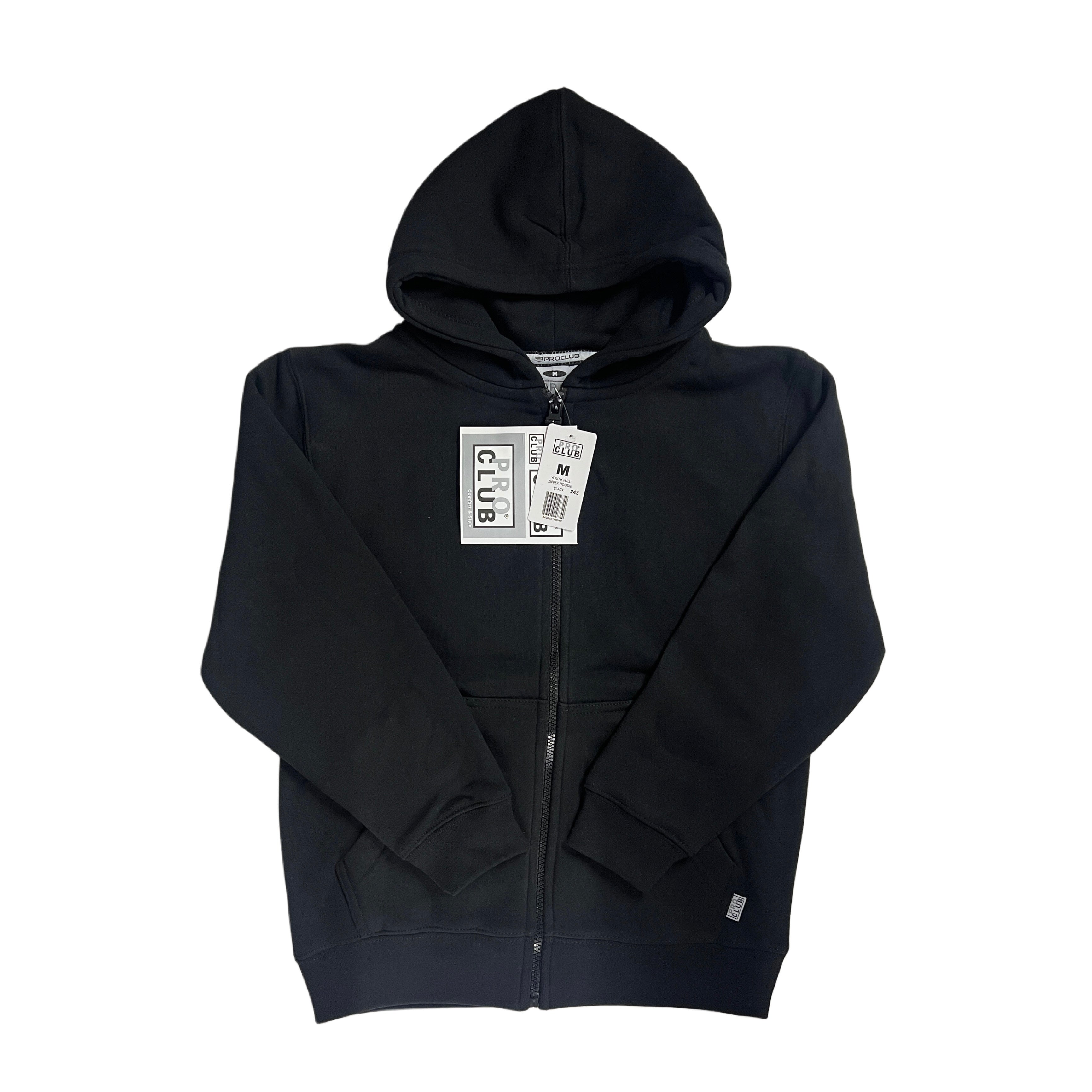 Pro Club Youth Fleece Full Zip Hoodie