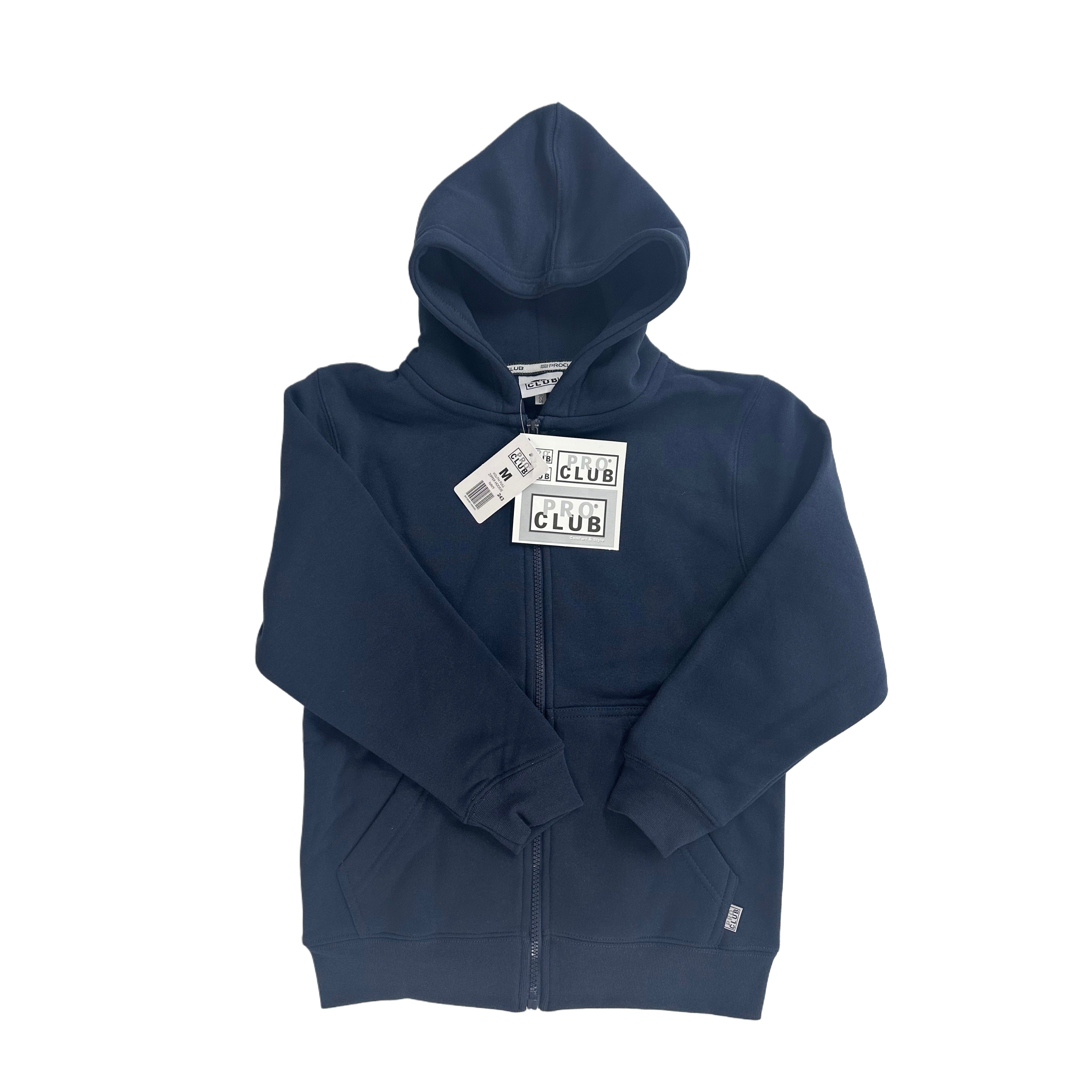 Pro Club Youth Fleece Full Zip Hoodie