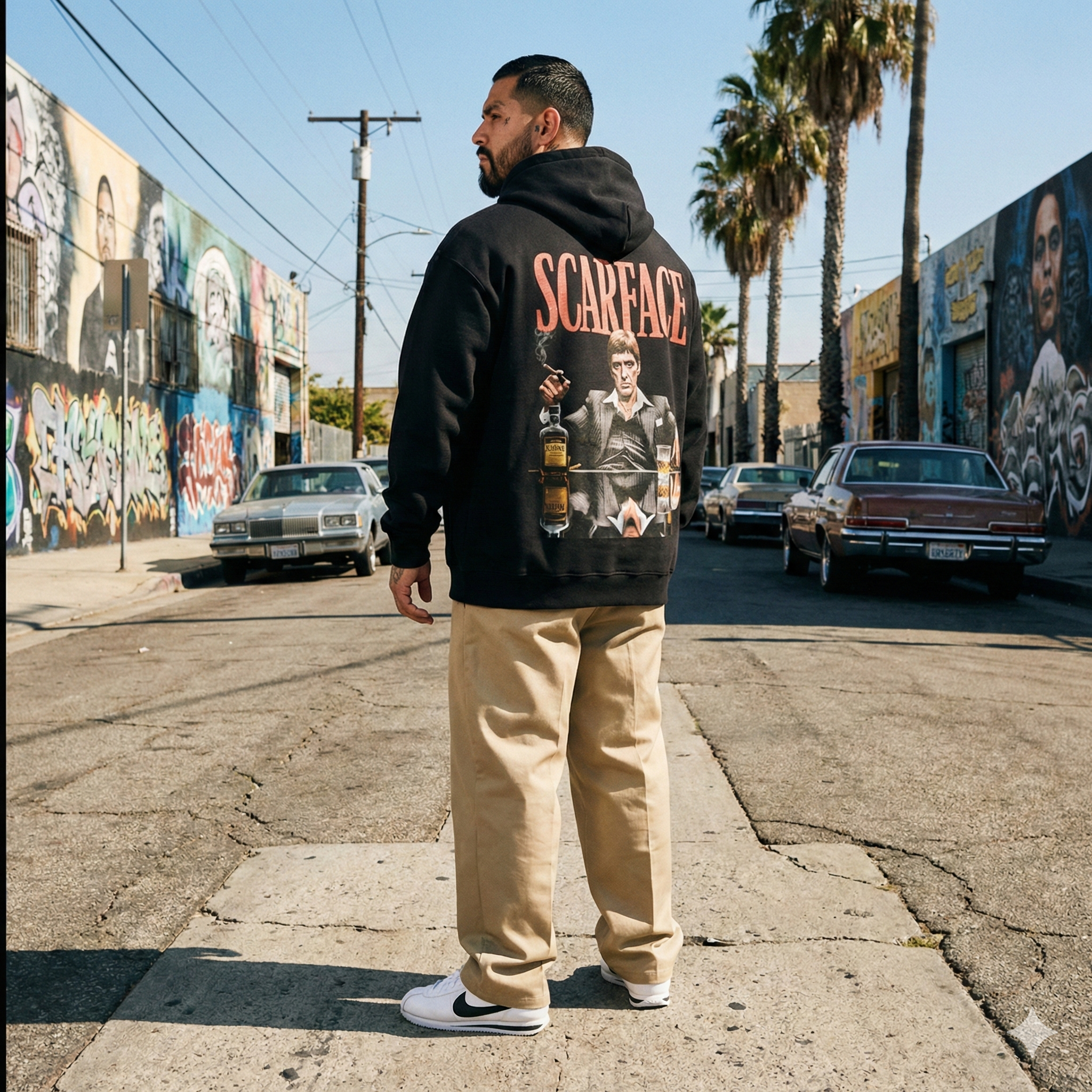 TFashion Graphic Hoodie - SCARFACE