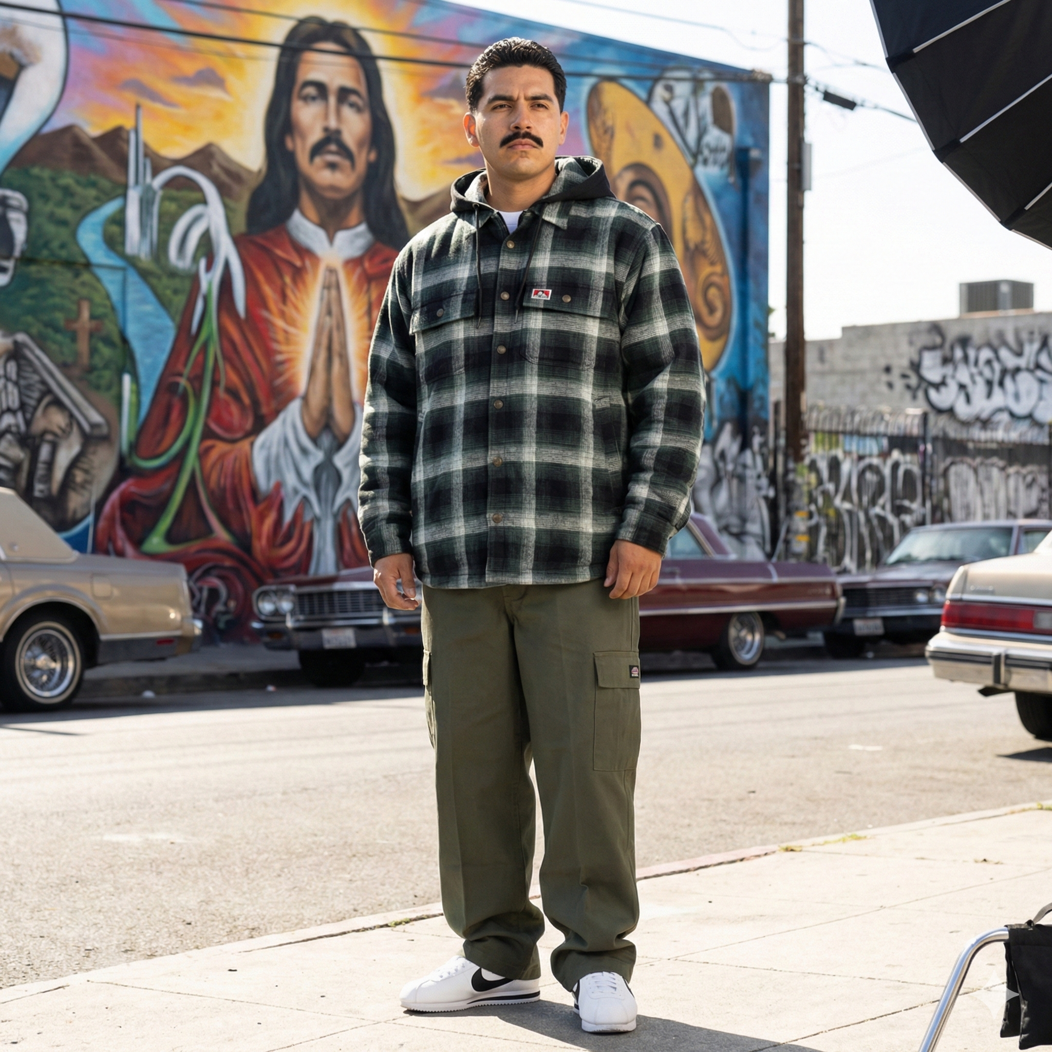 BEN DAVIS Flannel Jacket