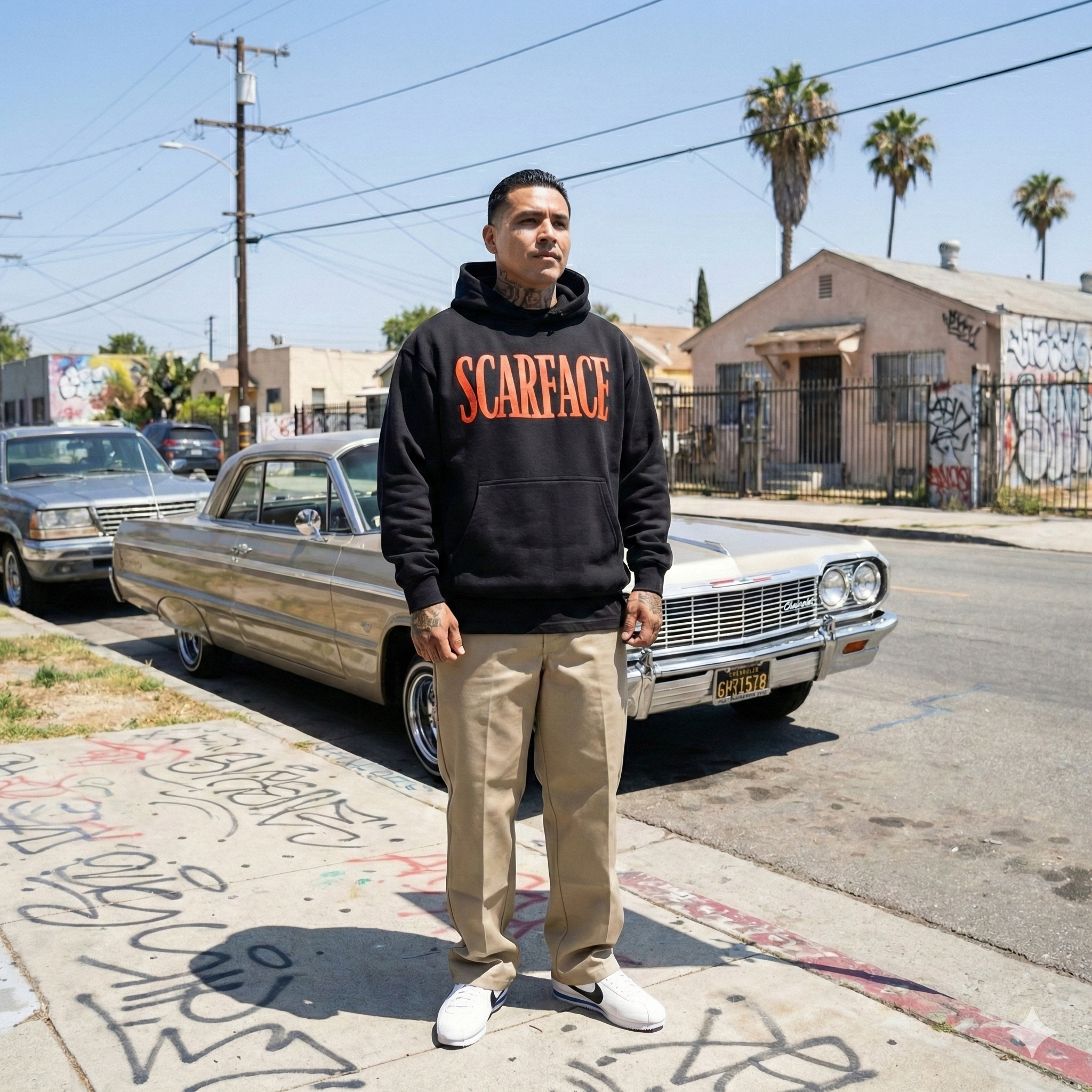 TFashion Graphic Hoodie - SCARFACE