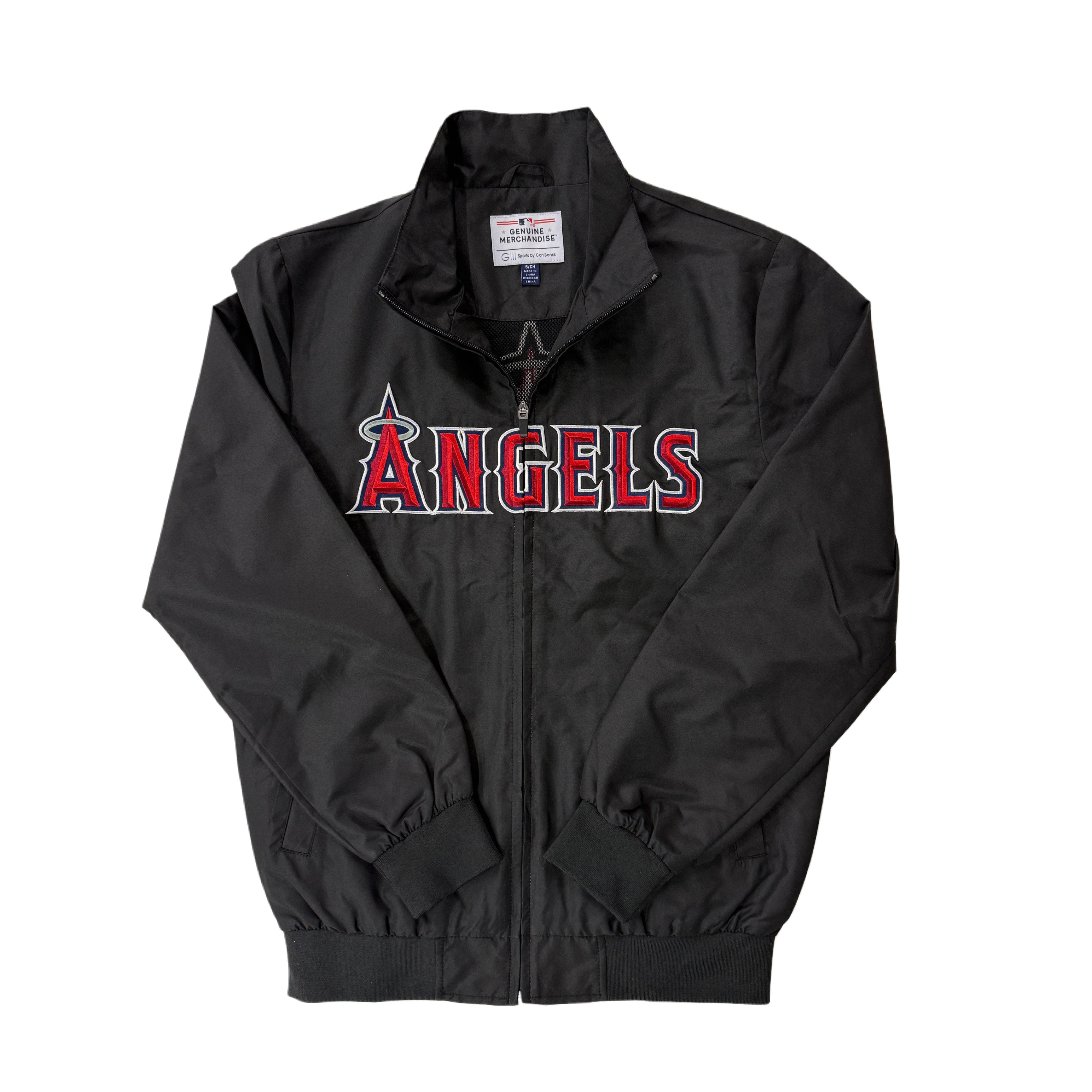 Los Angeles Angels Zip Windbreaker with Two Pockets