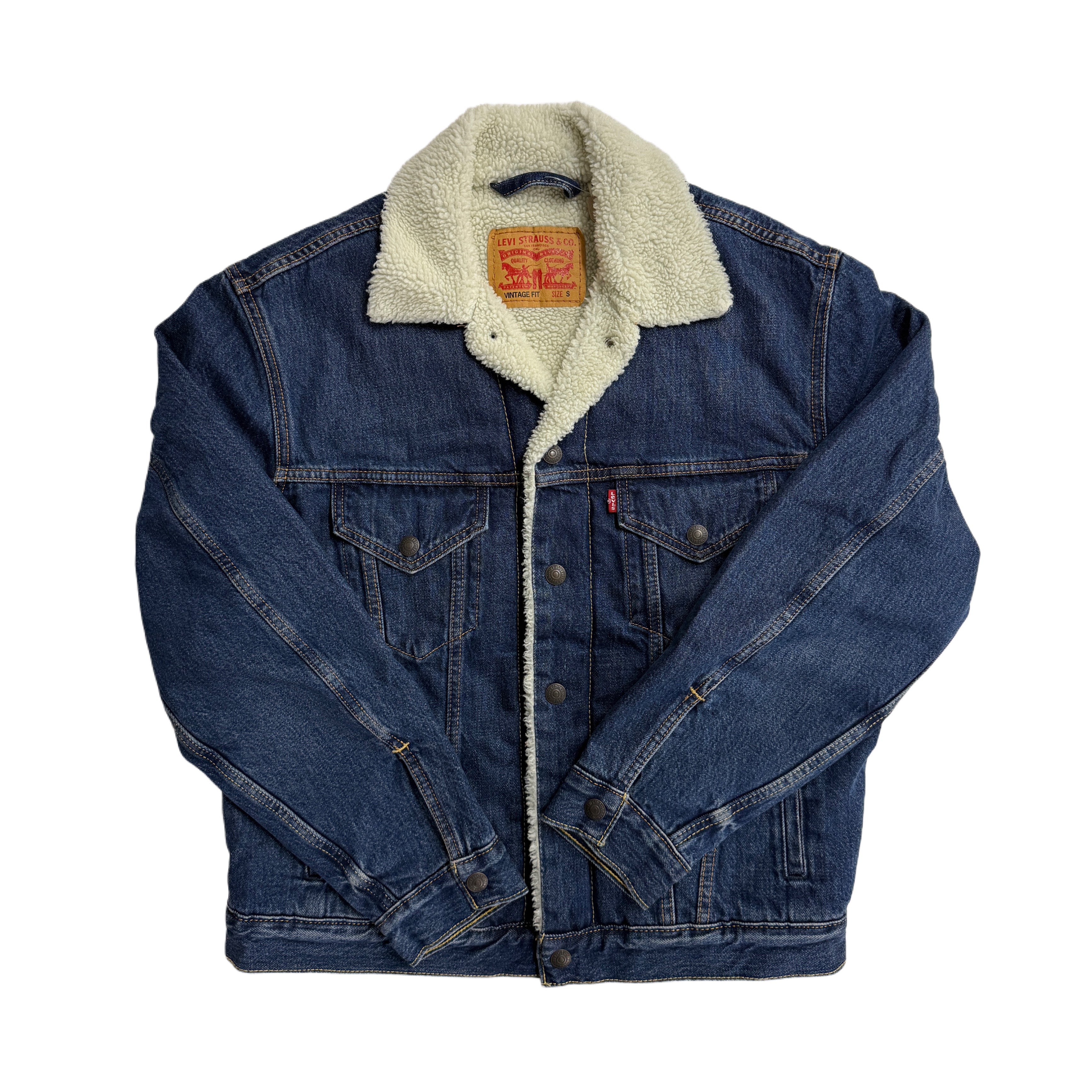 Store Levi Sherpa Jean Jacket