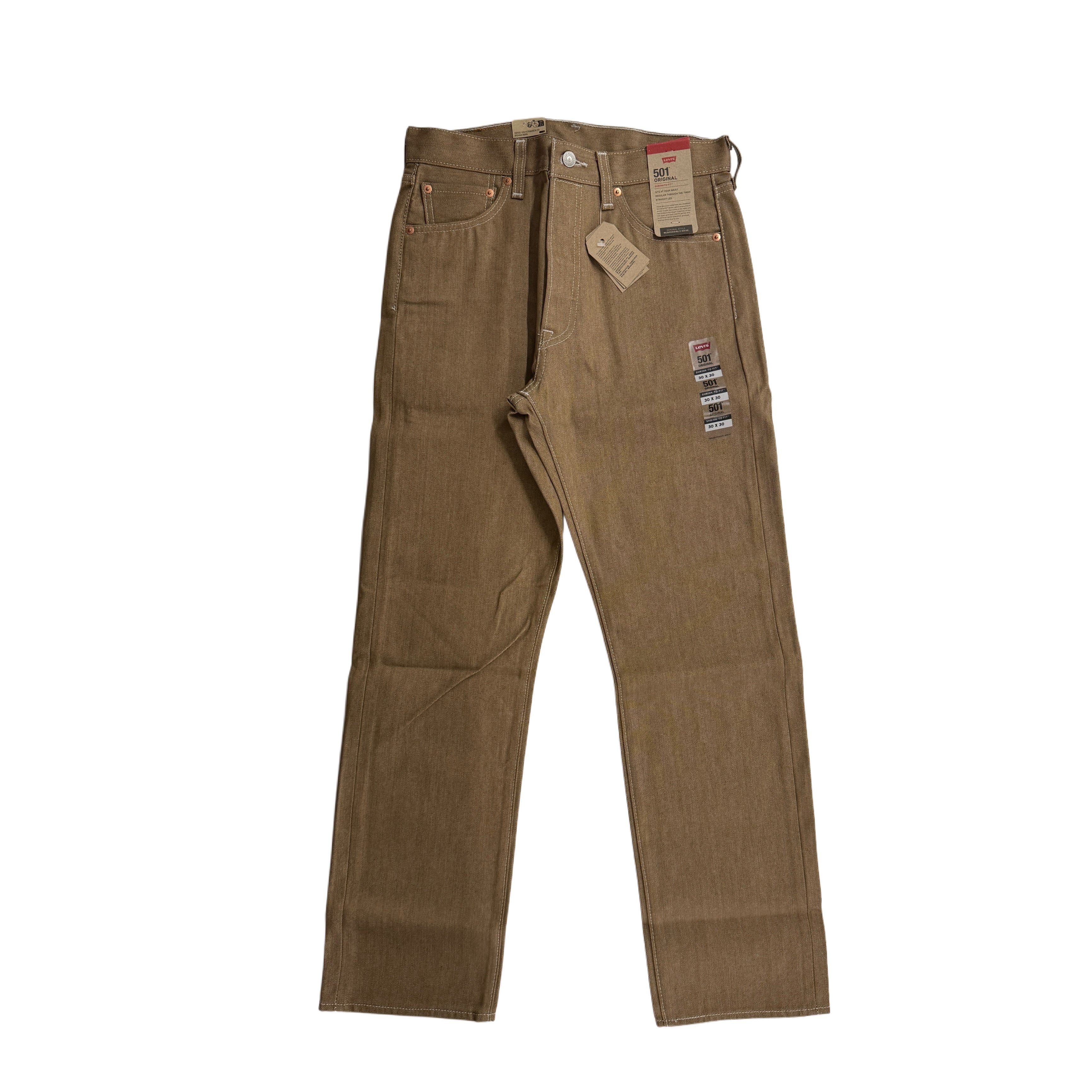 Levi's 501 Shrink-to-Fit - Denim Khaki