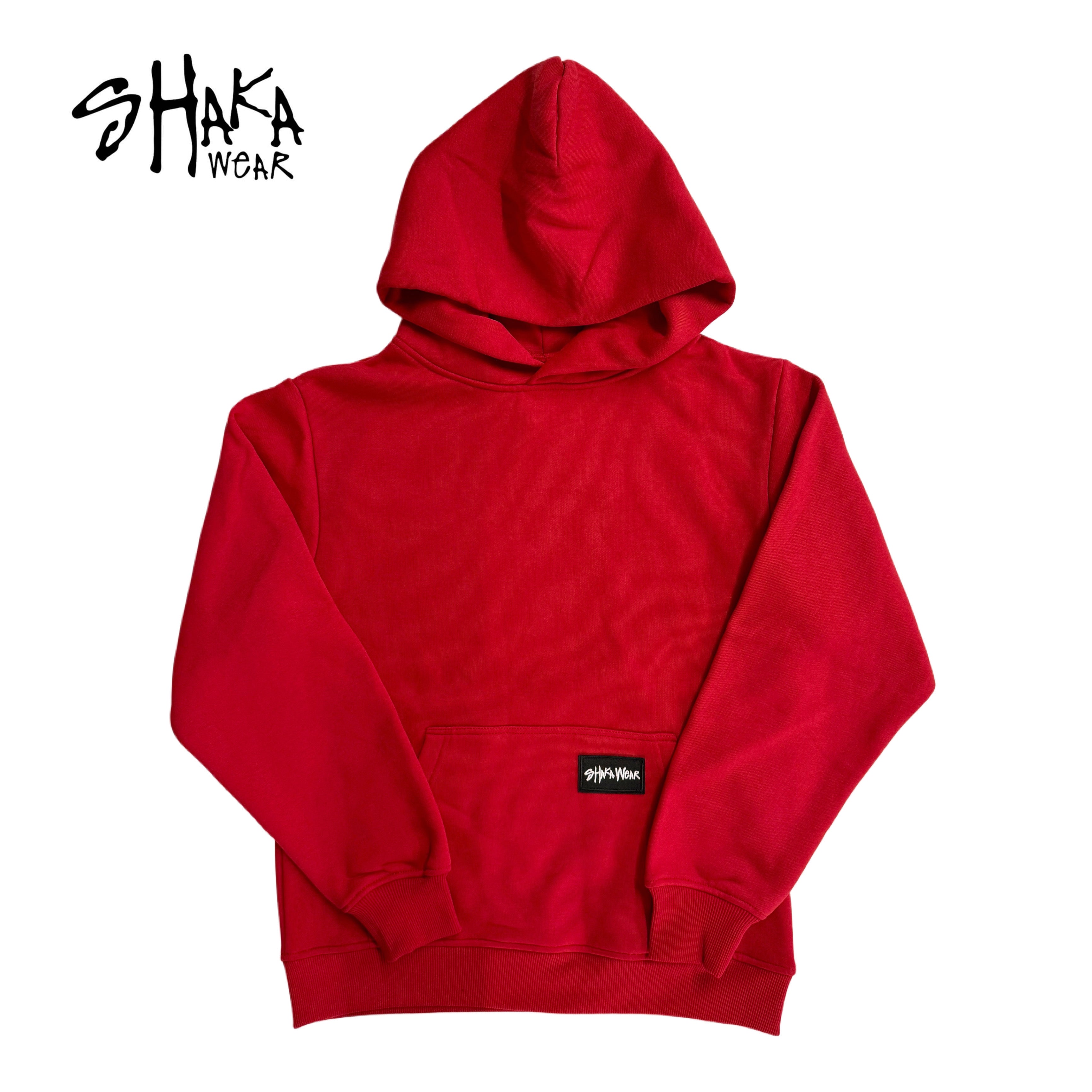 Shaka Wear Super Heavyweight Hoodie - Red