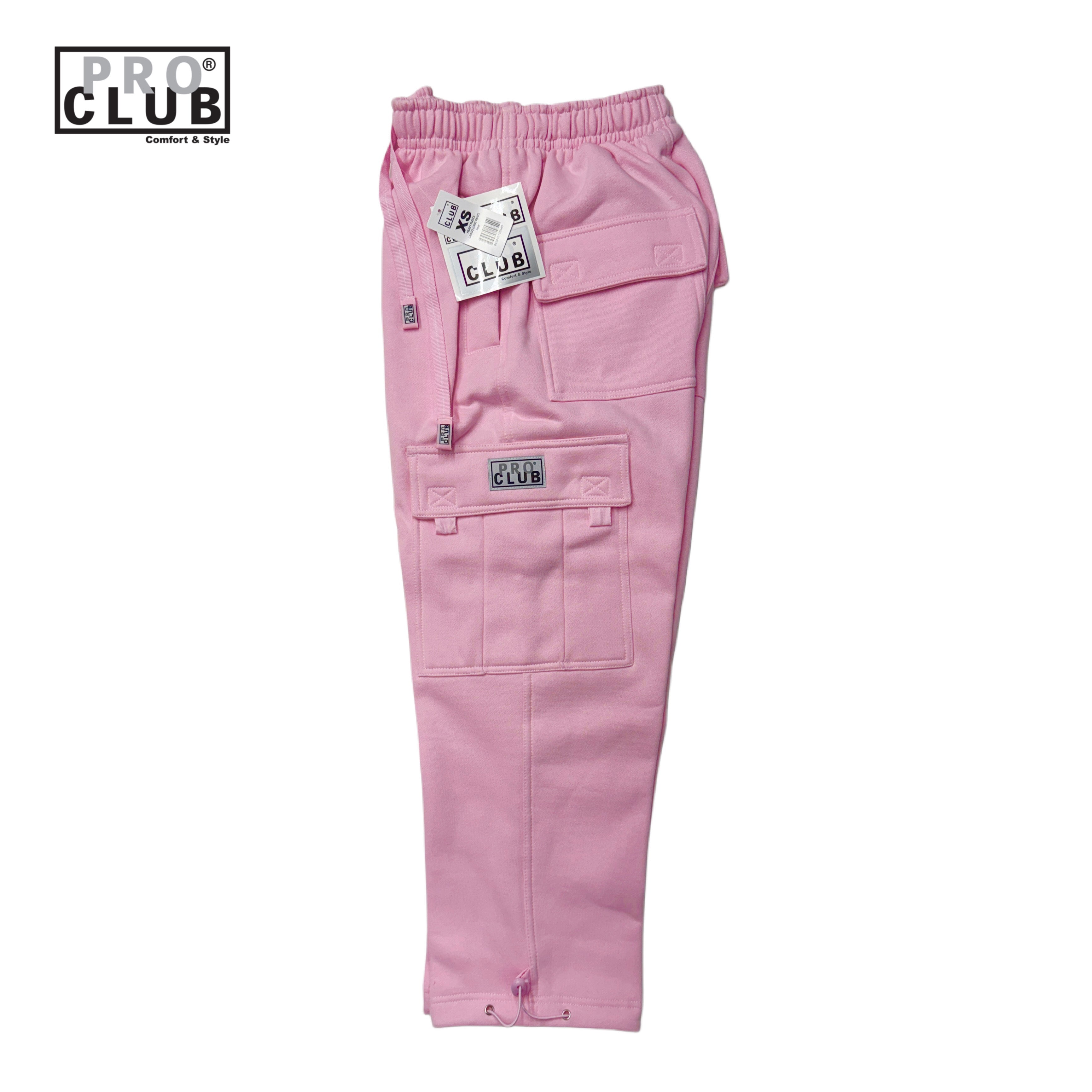 Pro Club Men's Heavyweight Fleece Cargo Pants