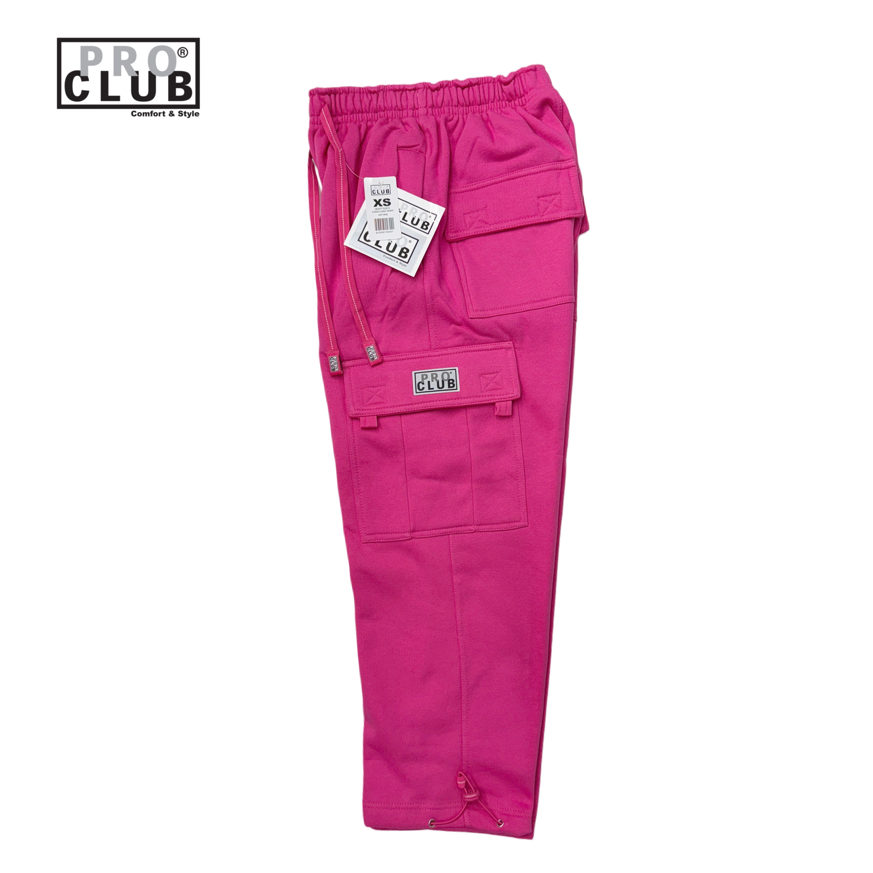 Pro Club Men's Heavyweight Fleece Cargo Pants