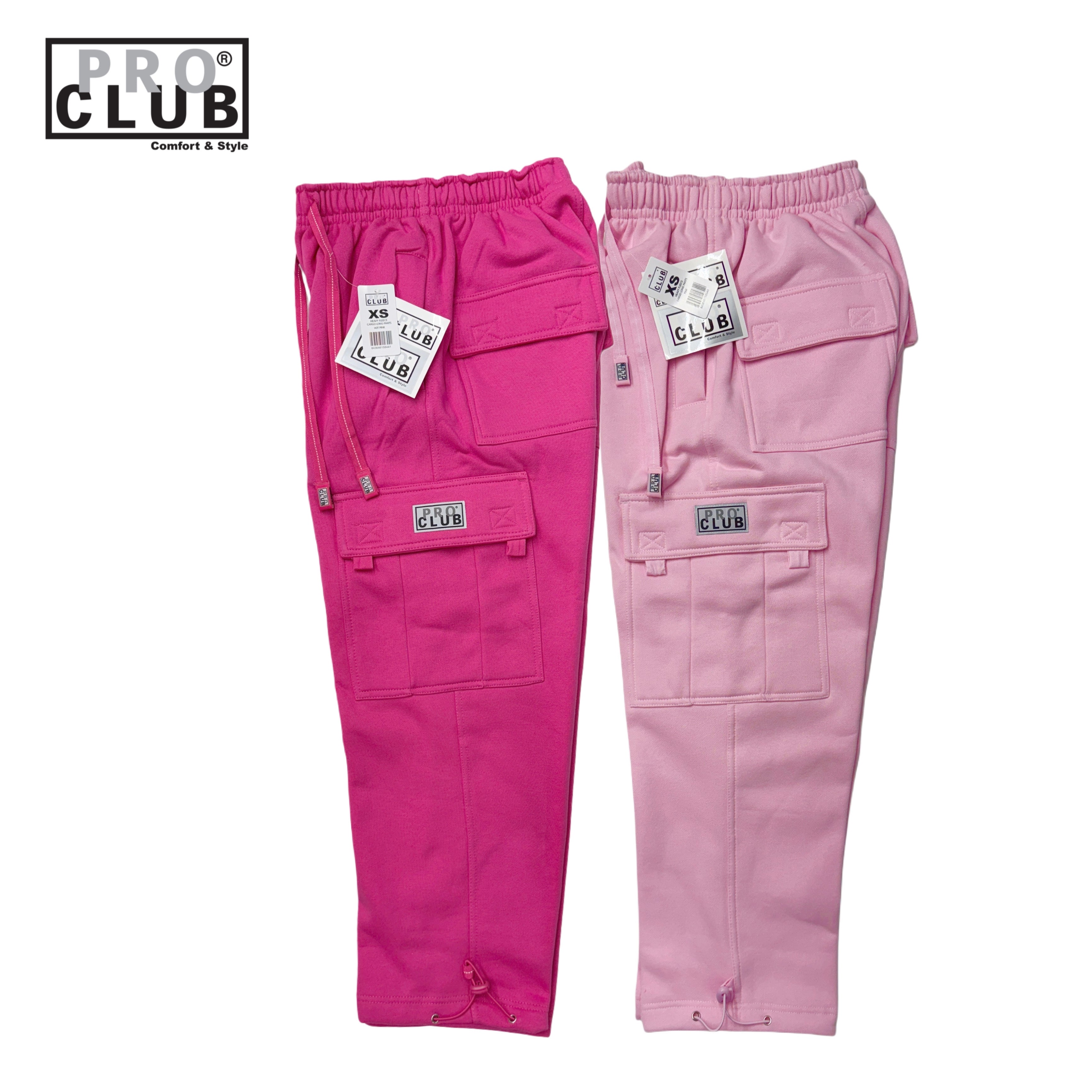 Pro Club Men's Heavyweight Fleece Cargo Pants