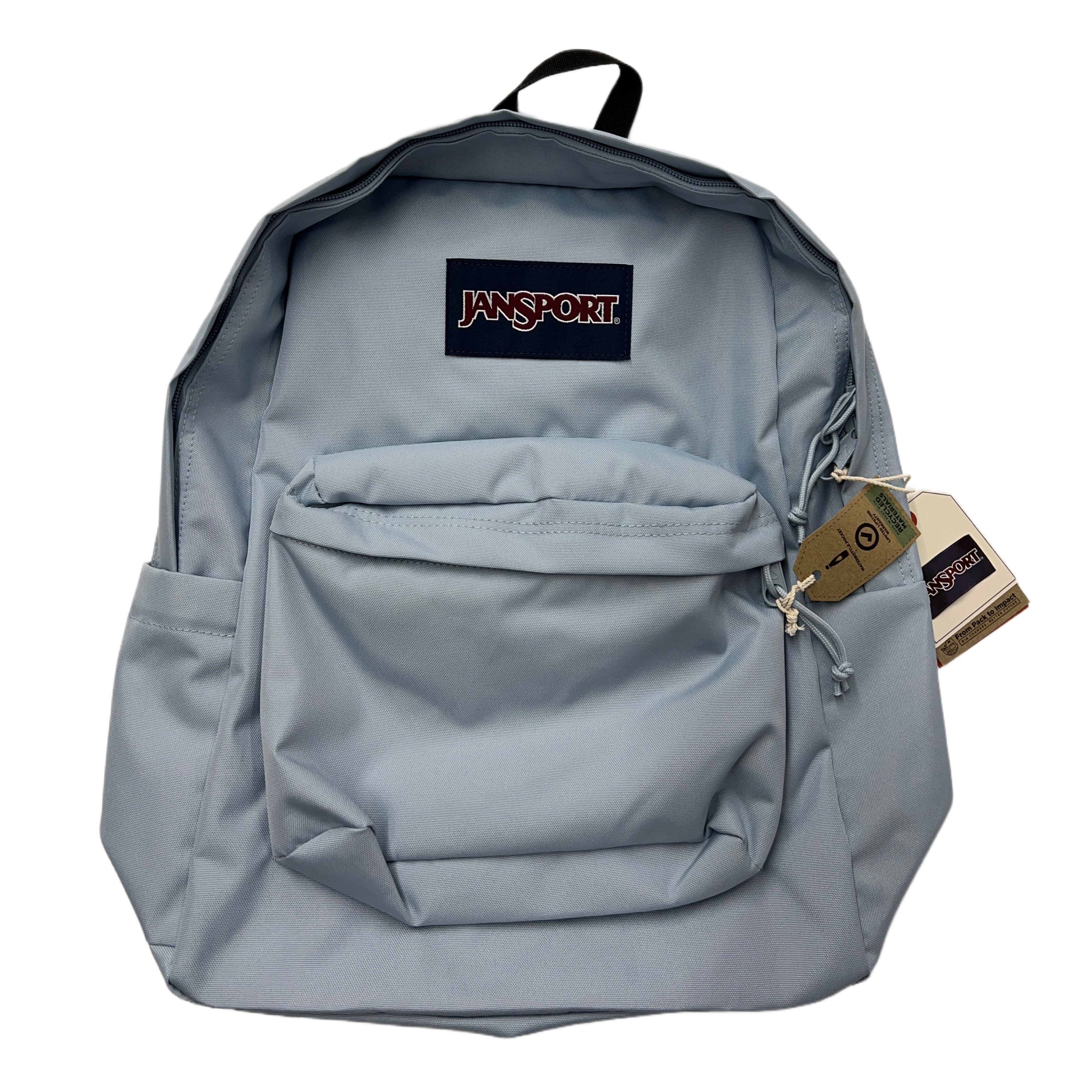JanSport Backpack (Red/Burgundy/Sky Blue)