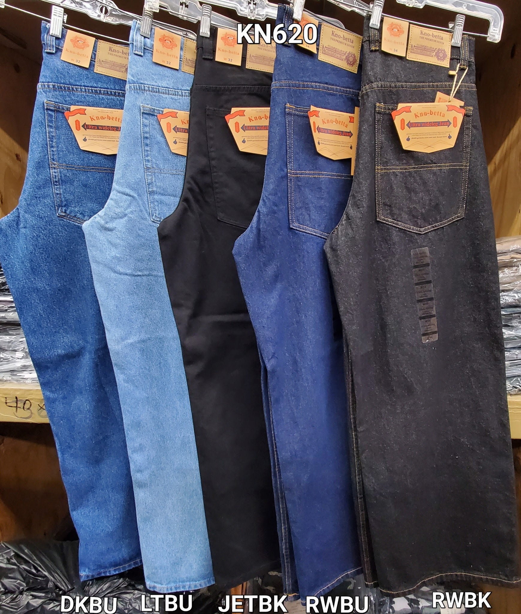 Kno-Betta Ultra Wide Baggy Jeans