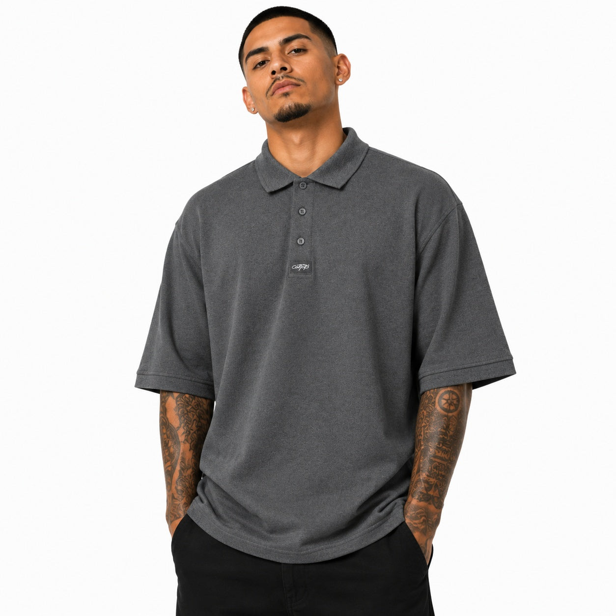 CALTOP Polo Shirts-Solid