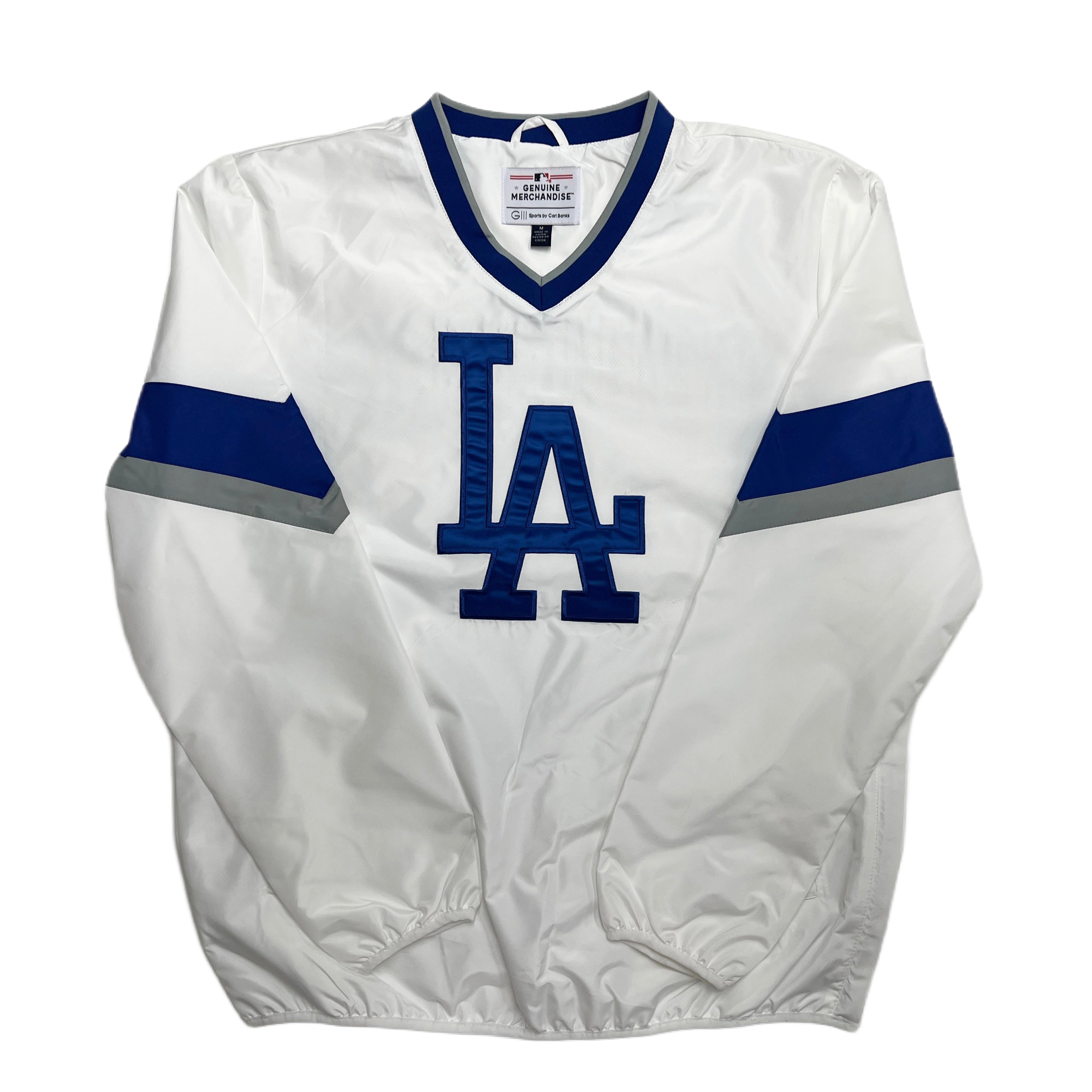 Los Angeles Dodgers Genuine Merchandise MLB Windbreaker Mens Jackets - White