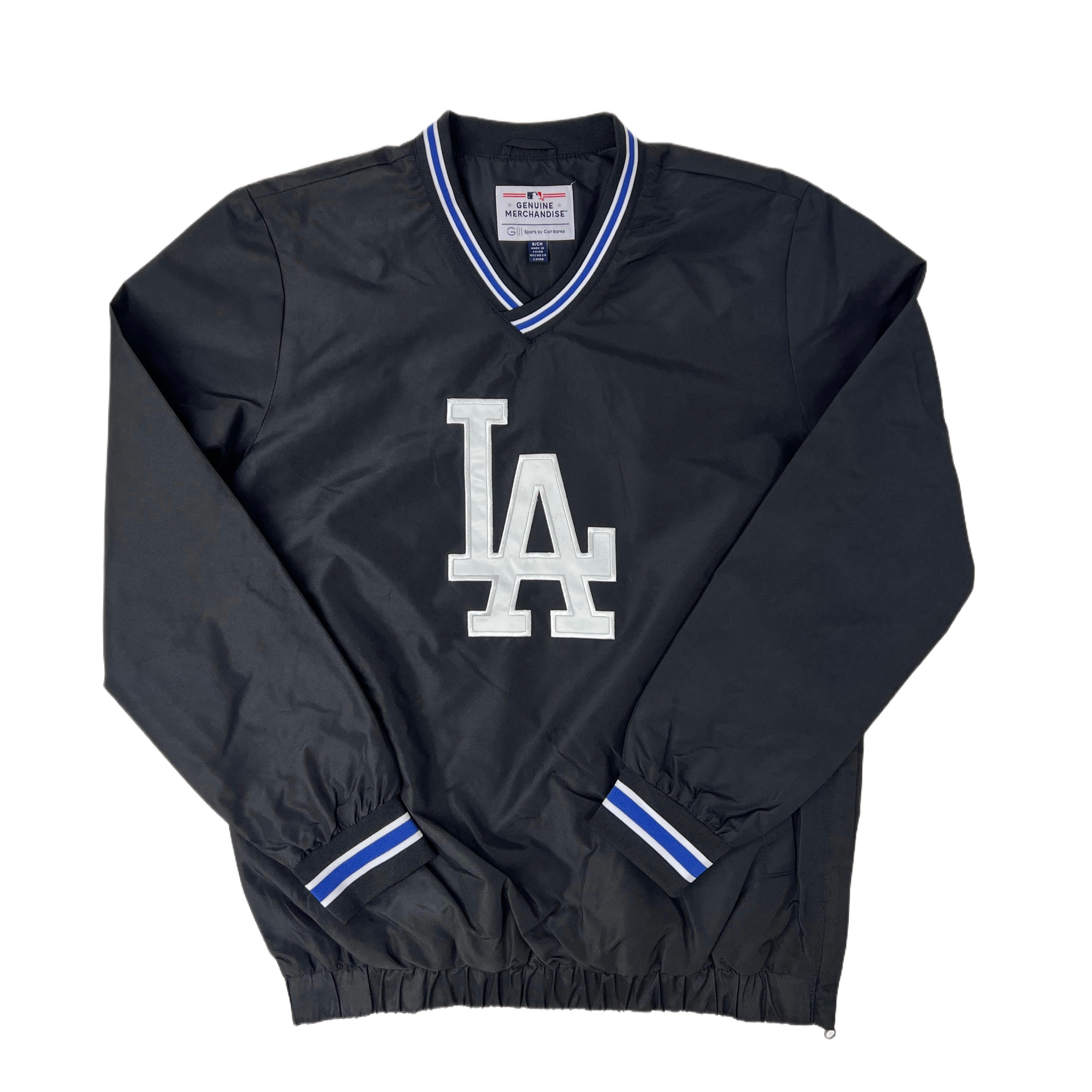 Los Angeles Dodgers Genuine Merchandise MLB Windbreaker Mens Jackets - Black2