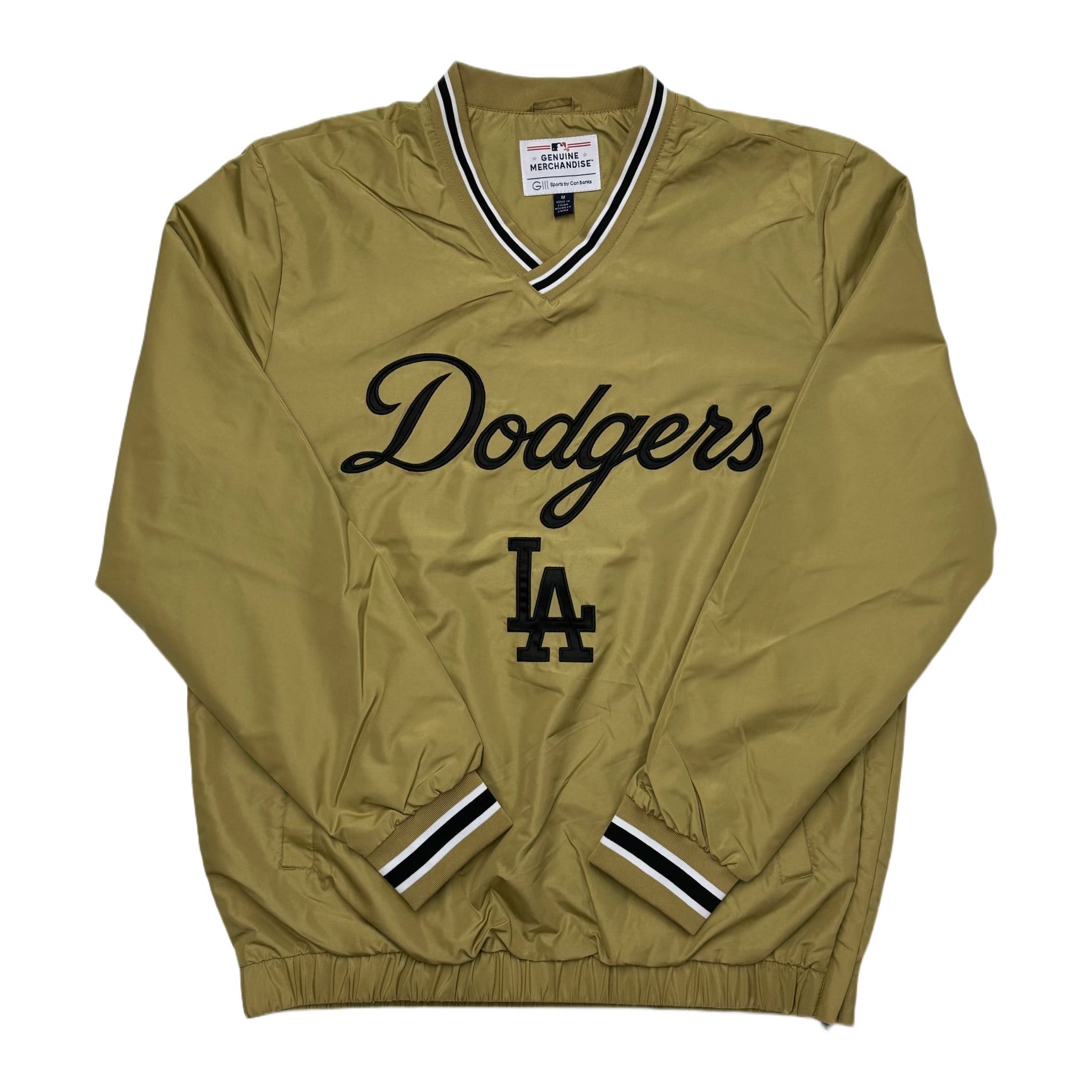 Los Angeles Dodgers Genuine Merchandise MLB Windbreaker Mens Jackets - Mustard