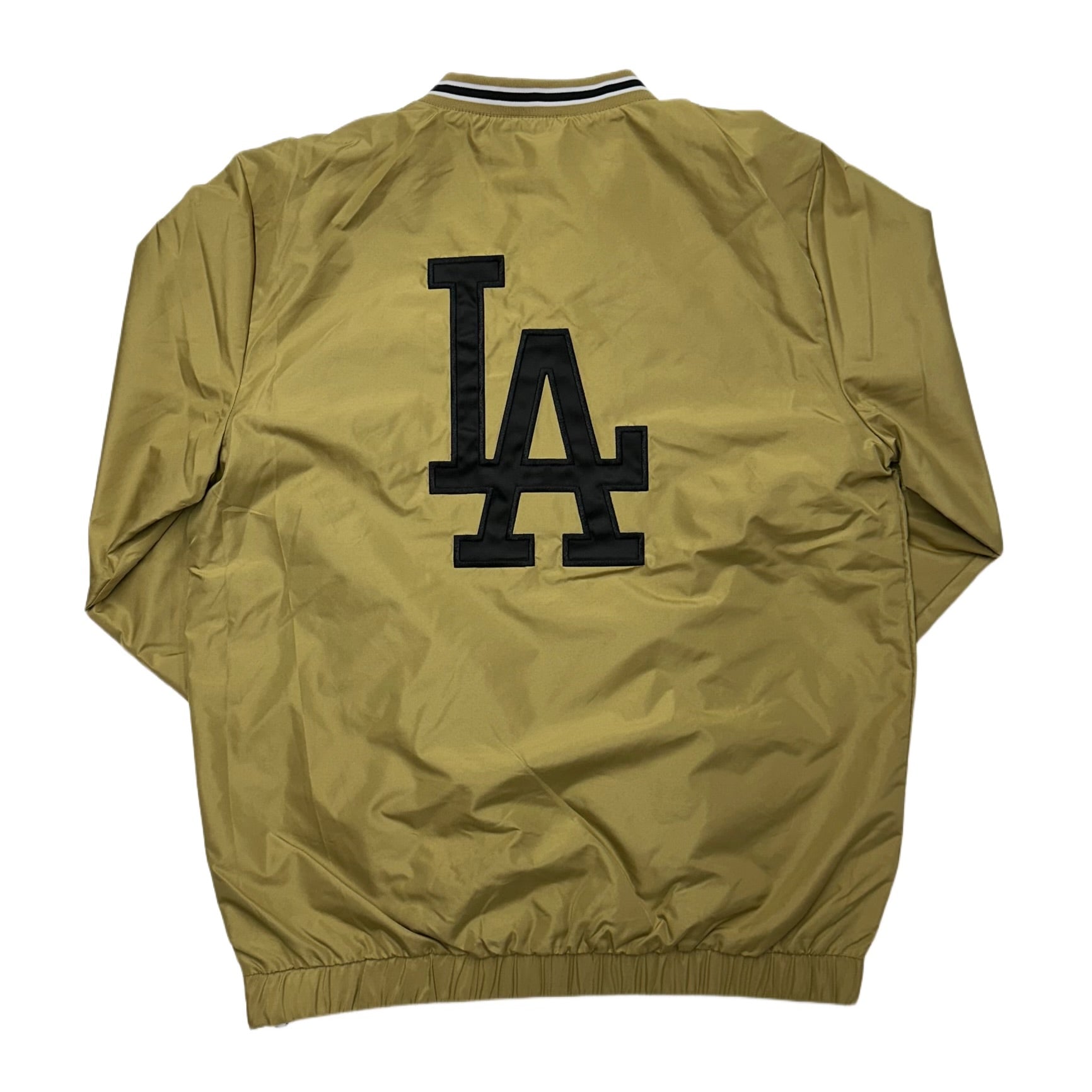 Los Angeles Dodgers Genuine Merchandise MLB Windbreaker Mens Jackets - Mustard Mustard / Medium