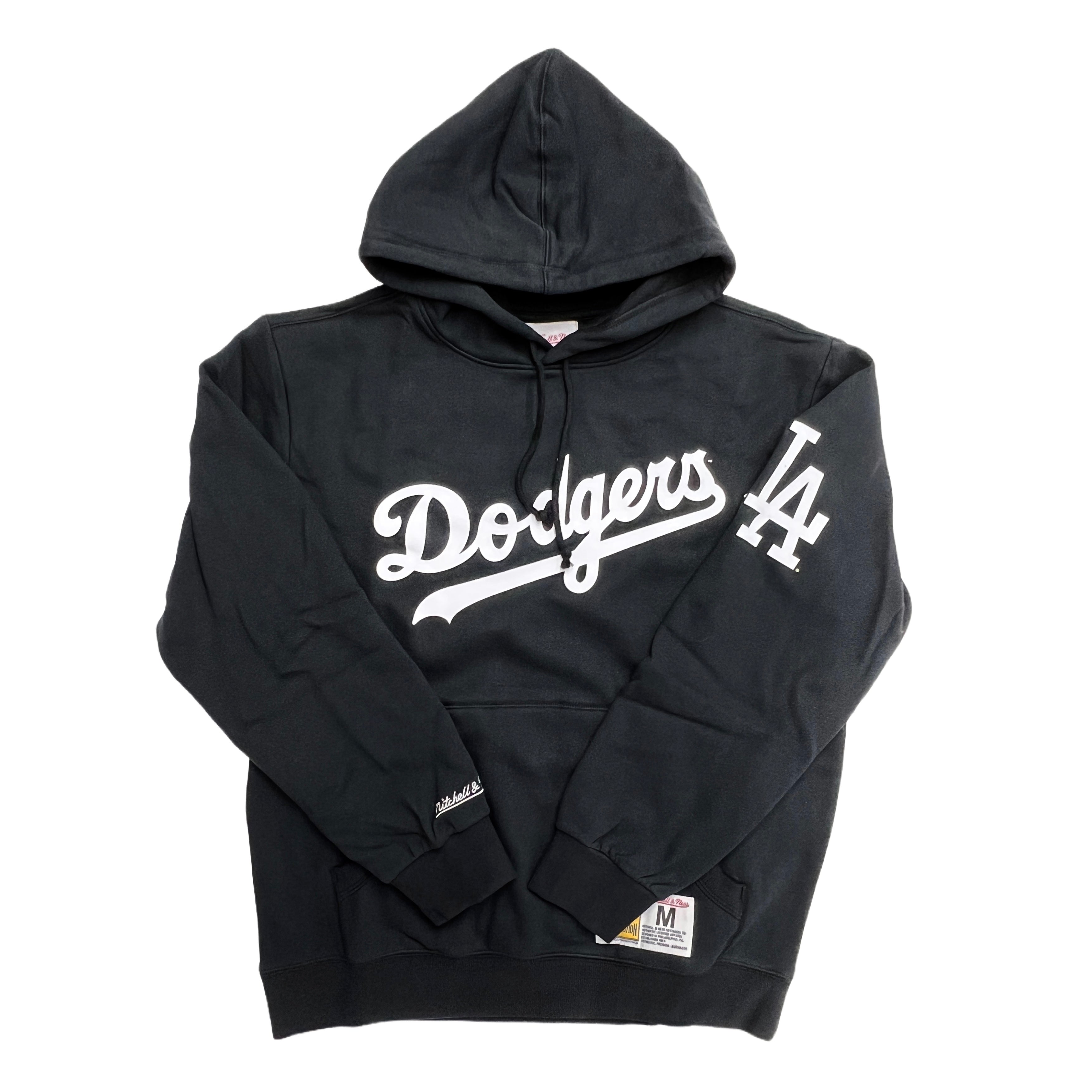 Los Angeles Dodgers Pullover Hoodie Sweatshirt - Black