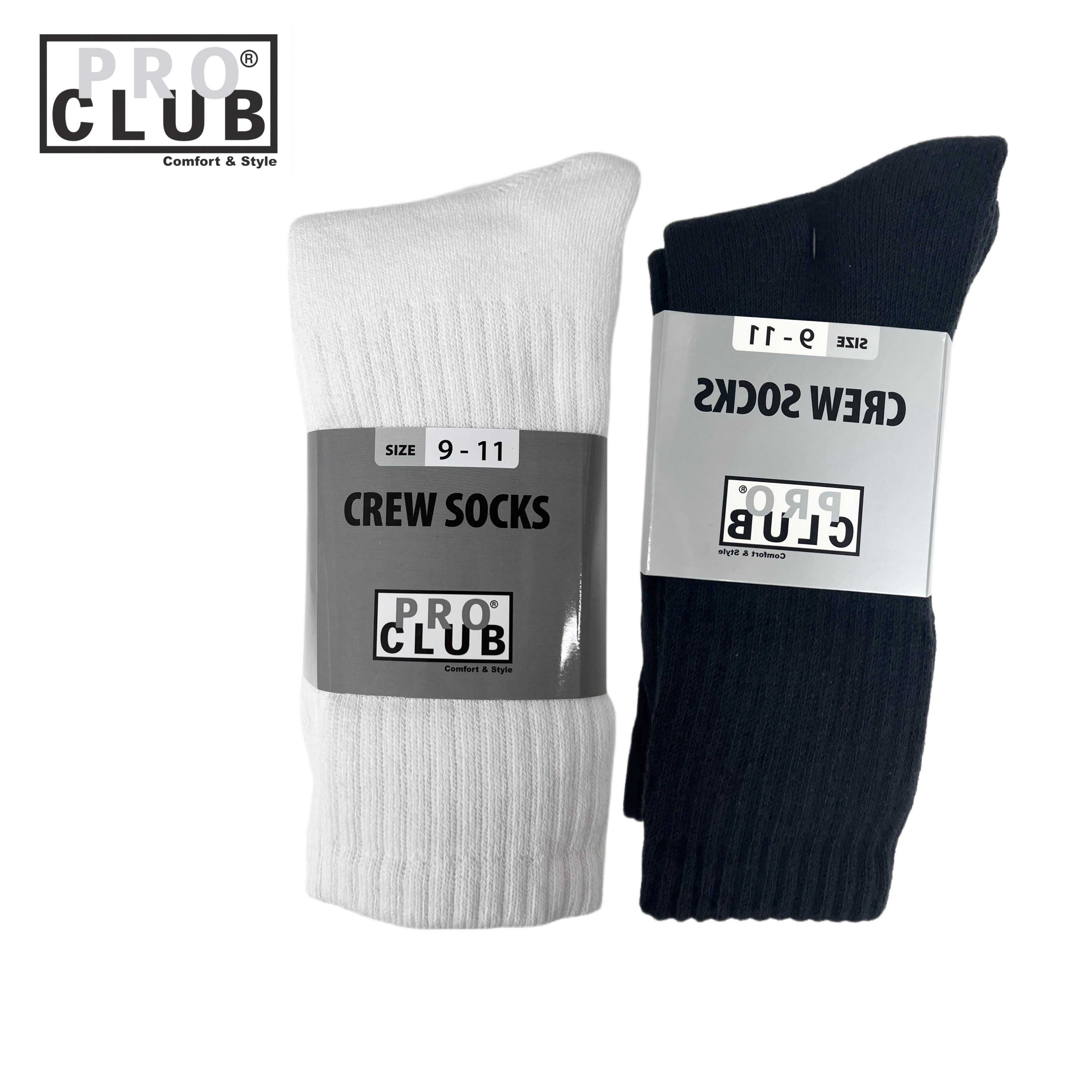 Pro Club Heavyweight Crew Socks (3 Pairs)
