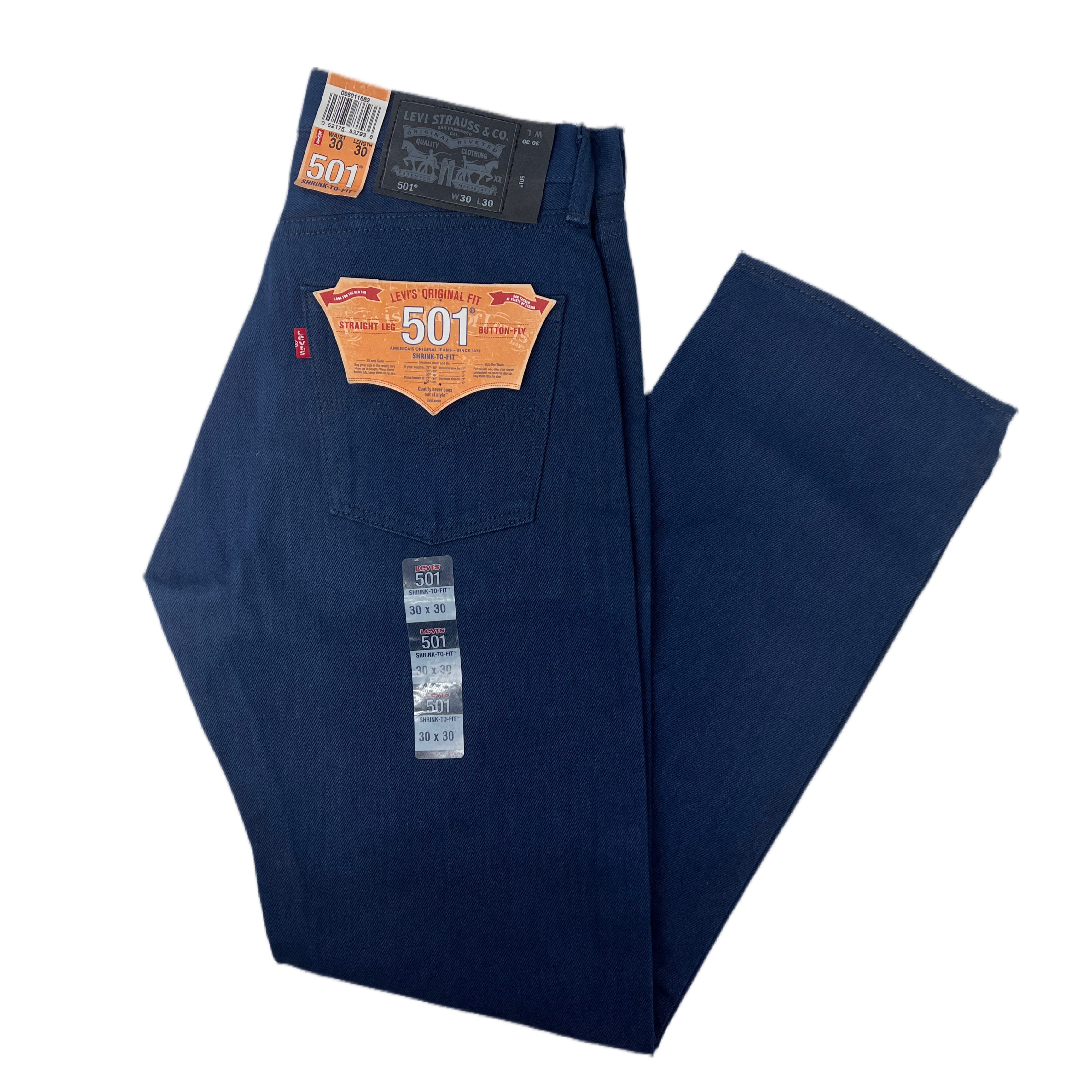 Levi's 501 Shrink-to-Fit - Navy
