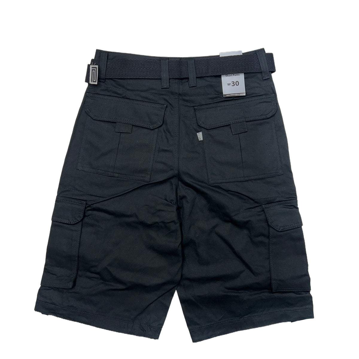 1050~Cotton P-COR Cargo Shorts with Belt Loops