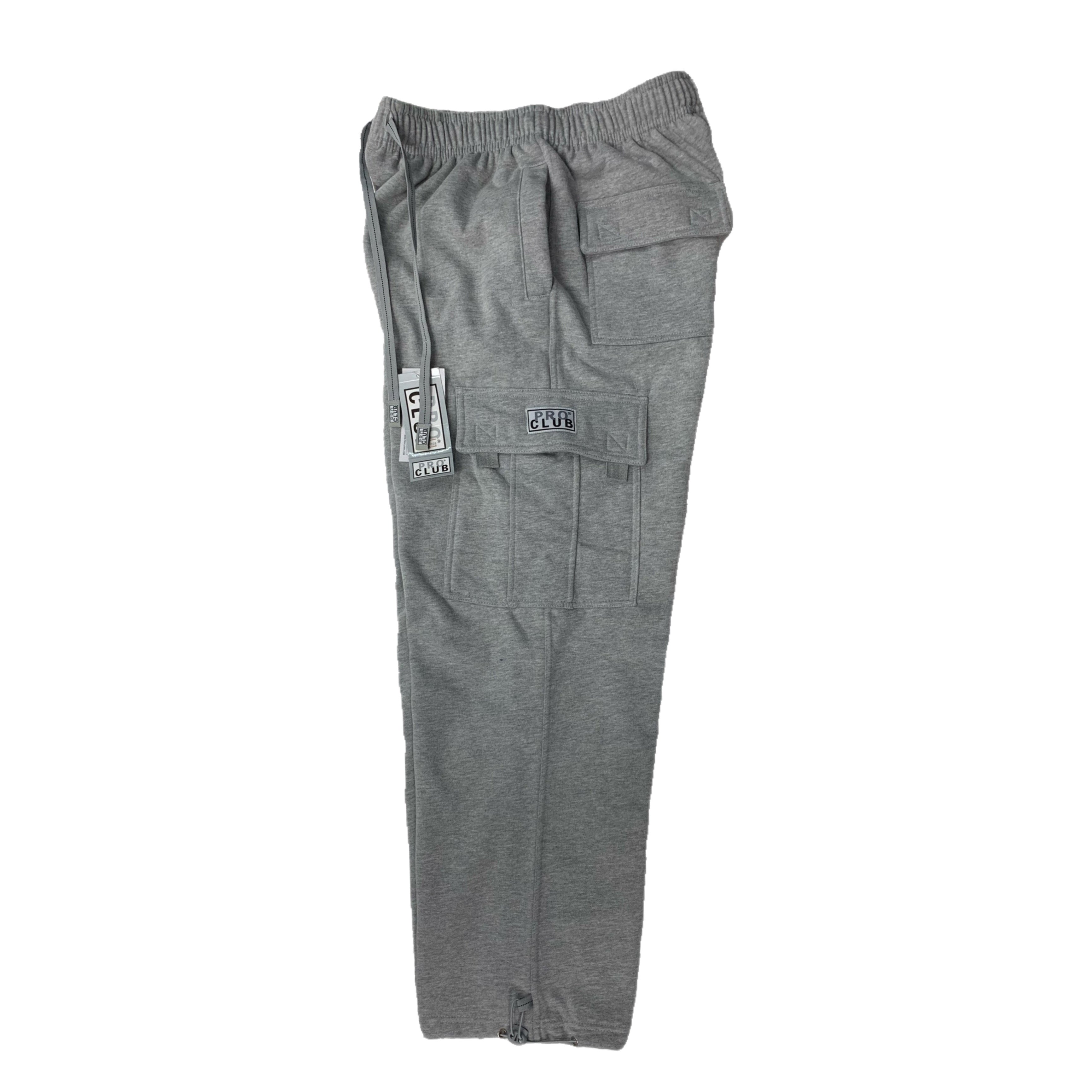 Pro Club Men's Heavyweight Fleece Cargo Pants - Main Image
