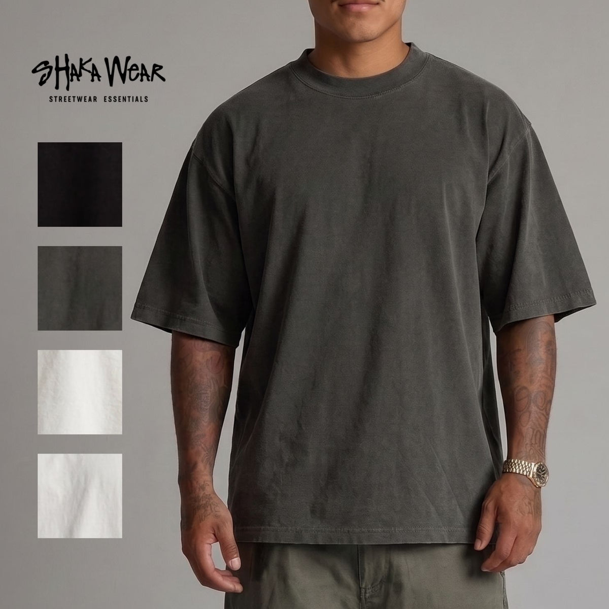 SHAKAWEAR Men's 7.5oz Max Heavyweight Garment Dye MAIN