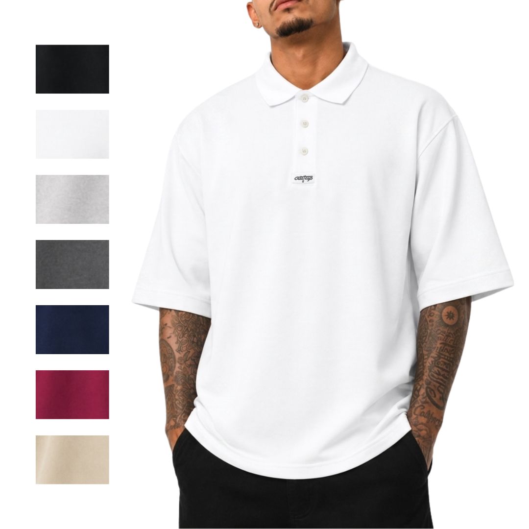CALTOP Polo Shirts-Solid