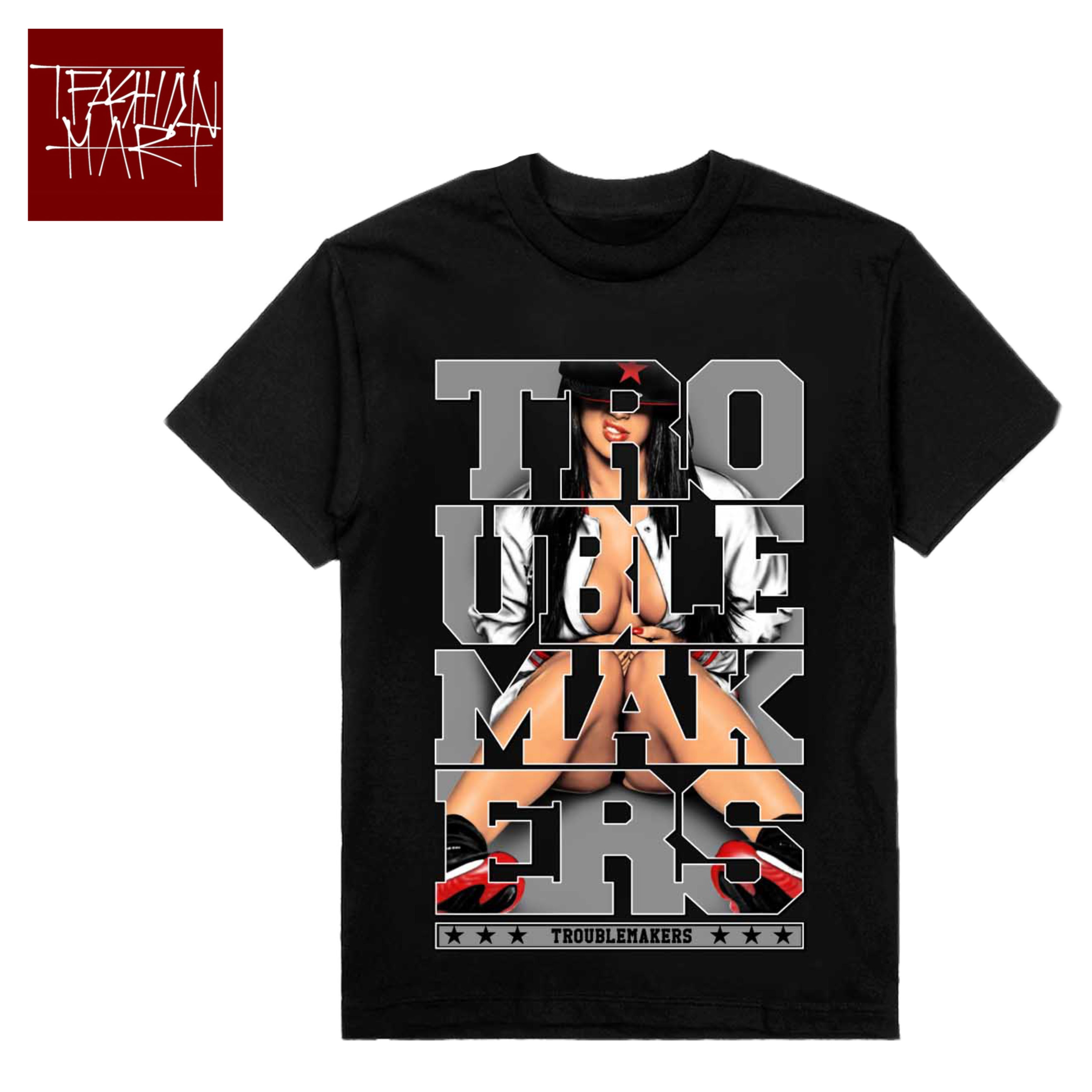 TFashion Graphic Tee - Trouble Makers