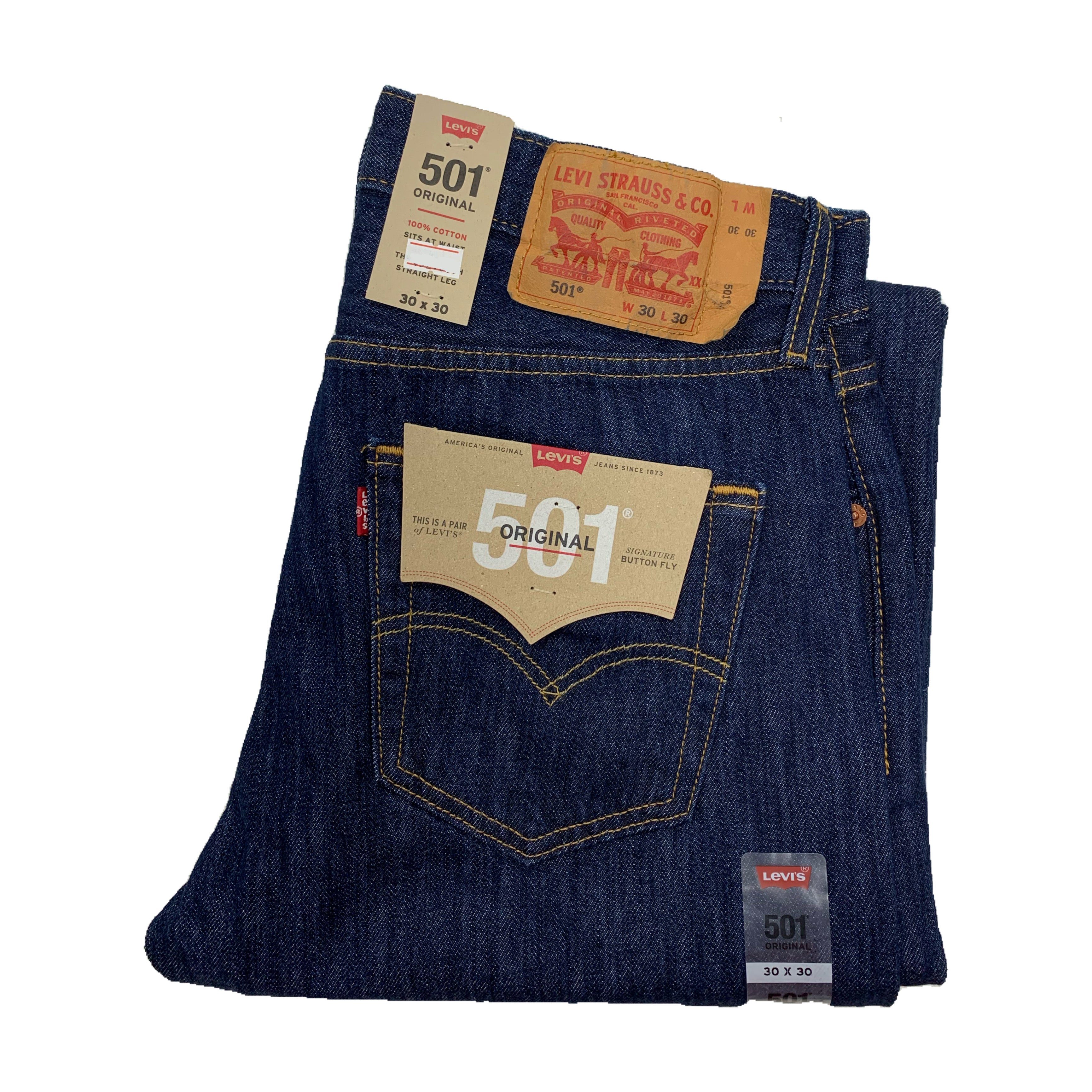 Levi's 501 Pre Washed Jeans