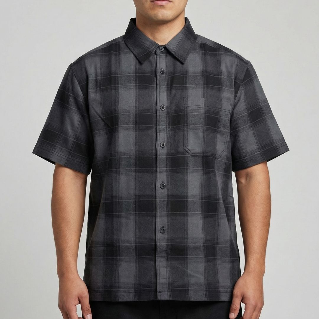 Yago Flannel Short Sleeve Shirt
