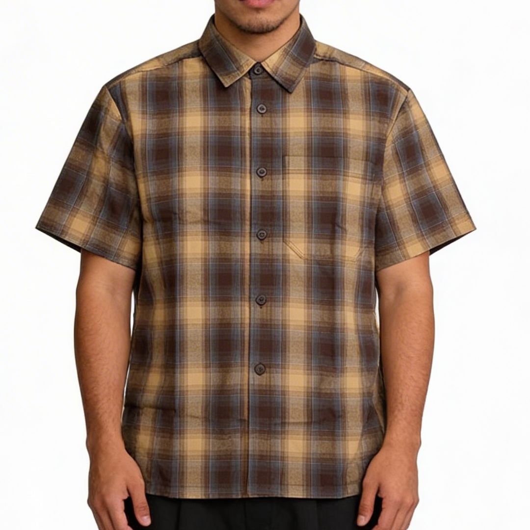 Yago Flannel Short Sleeve Shirt