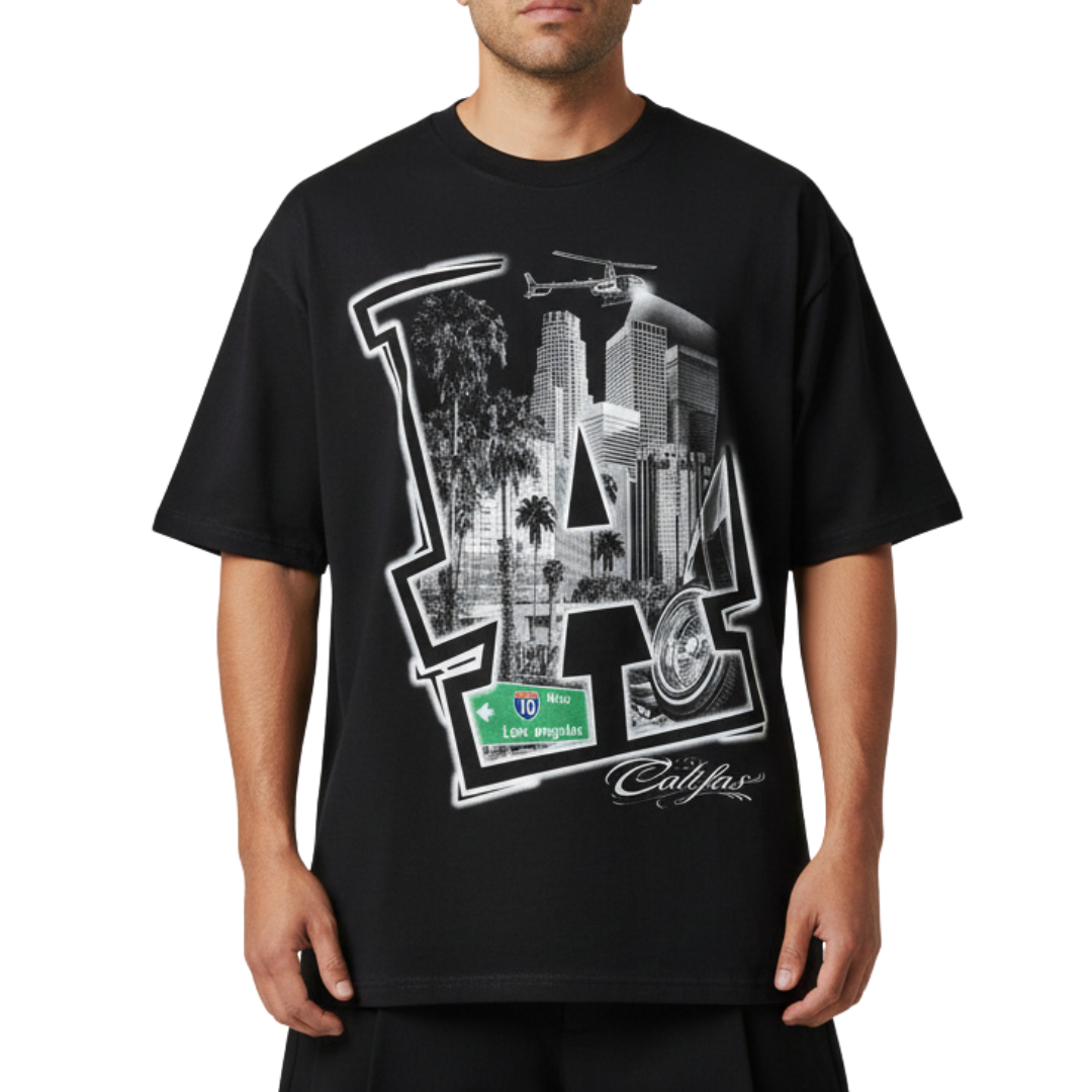 TFashion Graphic Tee - Los Angeles 10 West