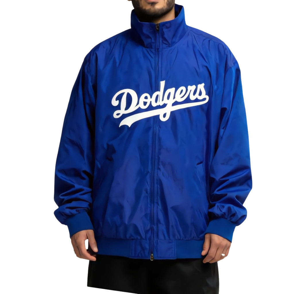 Los Angeles Dodgers Zipper Windbreaker - Blue