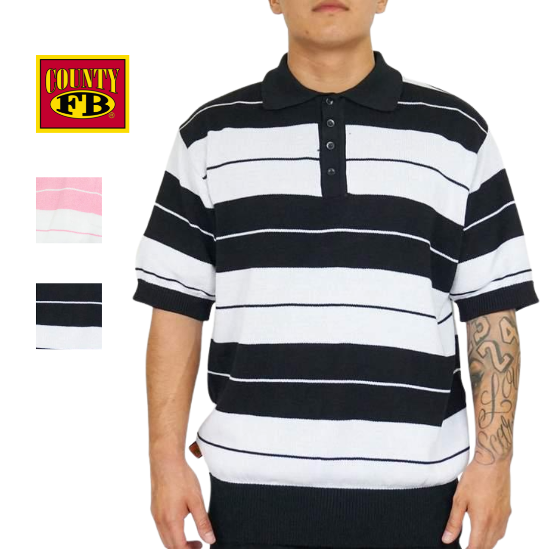 FB County Charlie Brown Shirt - Pink/White & Navy/White