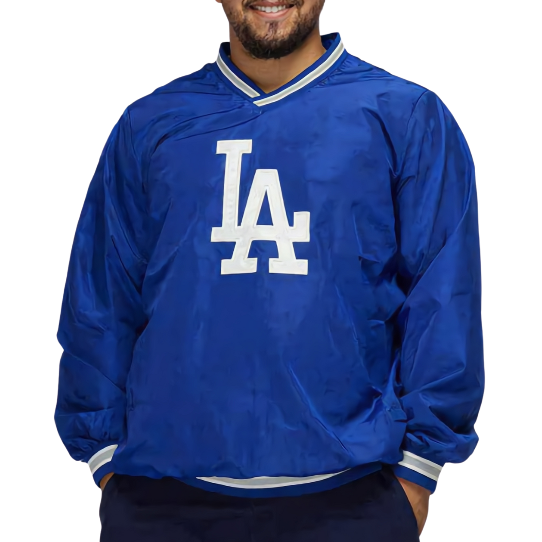 Los Angeles Dodgers Genuine Merchandise MLB Windbreaker Mens Jackets - Blue2