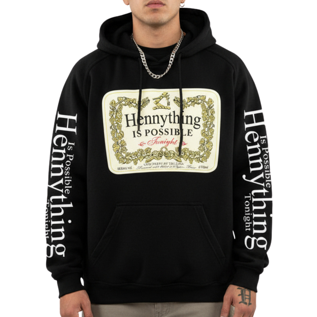TFashion Graphic Hoodie - Hennything Is Possible