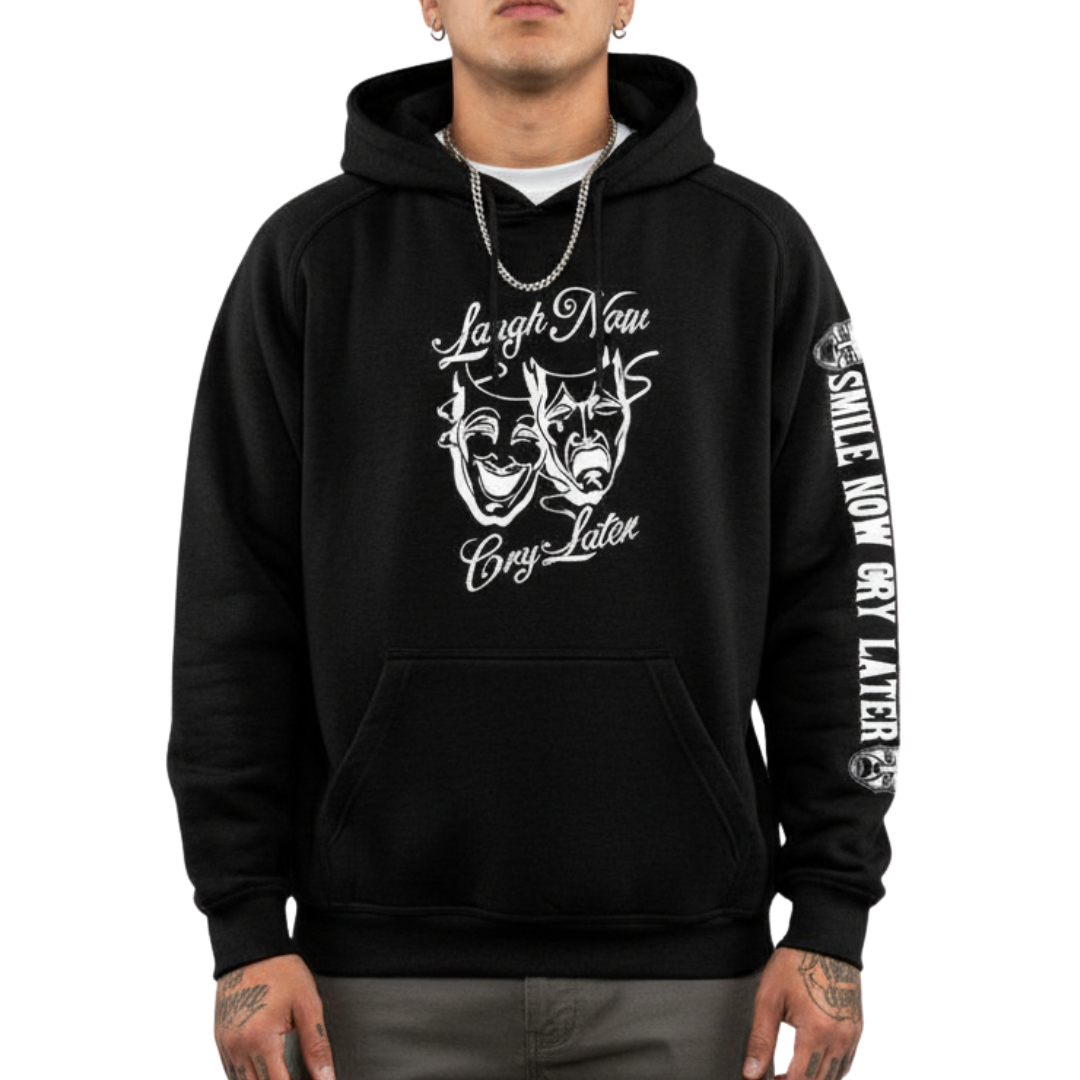 TFashion Graphic Hoodie - Smile Now Cry Later
