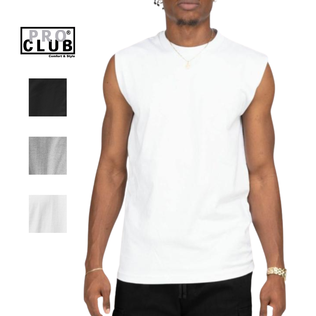 Pro Club Men's Comfort Sleeveless Muscle Tee