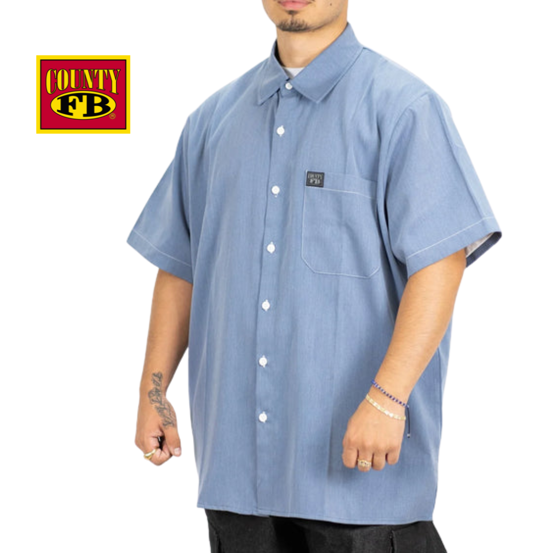 FB County Short Sleeve Chambray Shirt