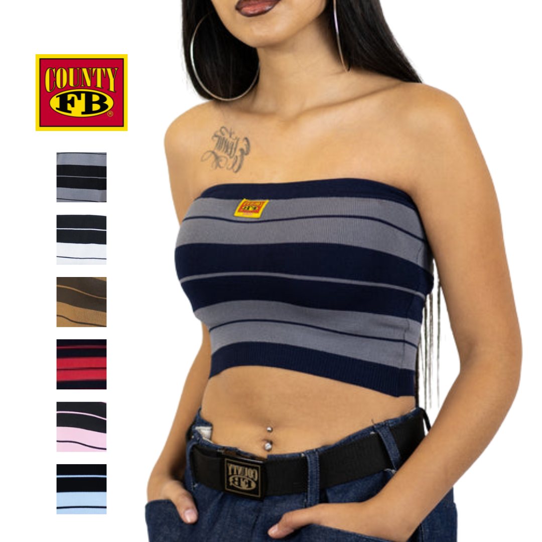 FB County Charlie Brown Tube Top