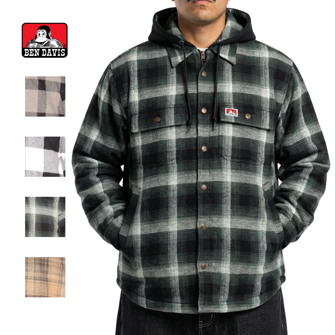 BEN DAVIS Flannel Jacket