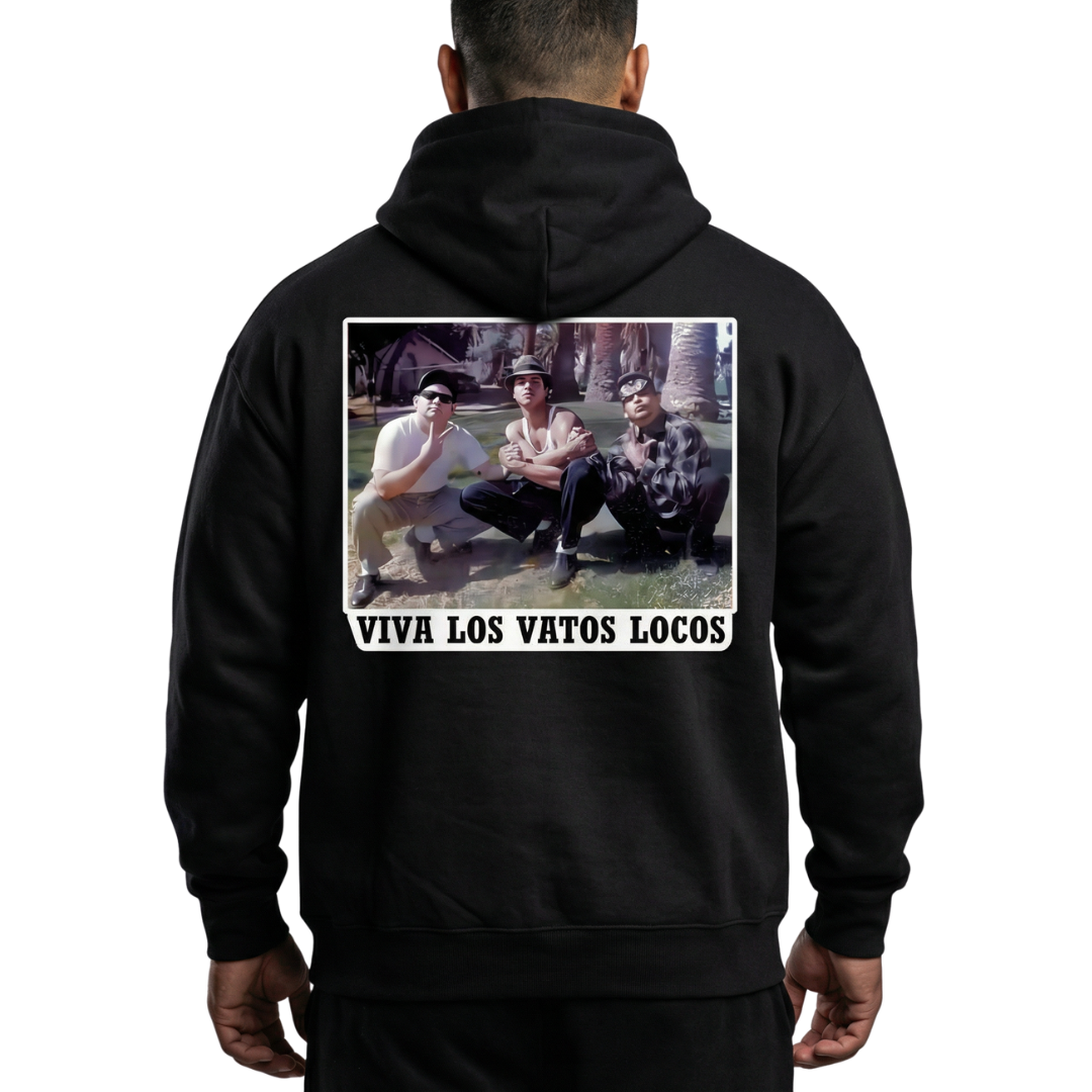 TFashion Graphic Hoodie - Viva Los Vatos Locos