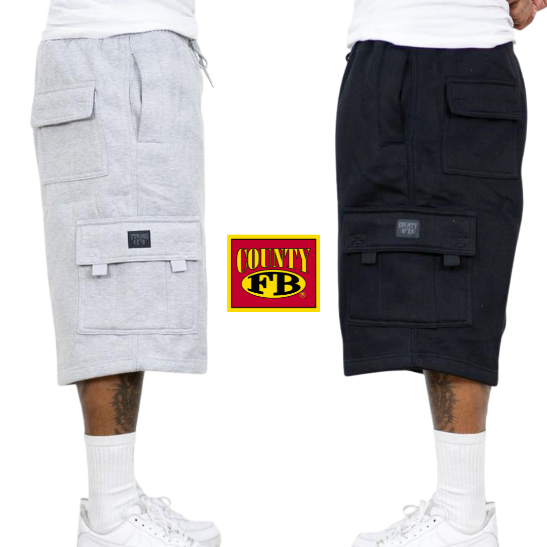 FB County Fleece Cargo Shorts