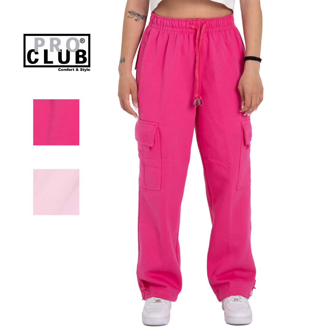 Pro Club Men's Heavyweight Fleece Cargo Pants